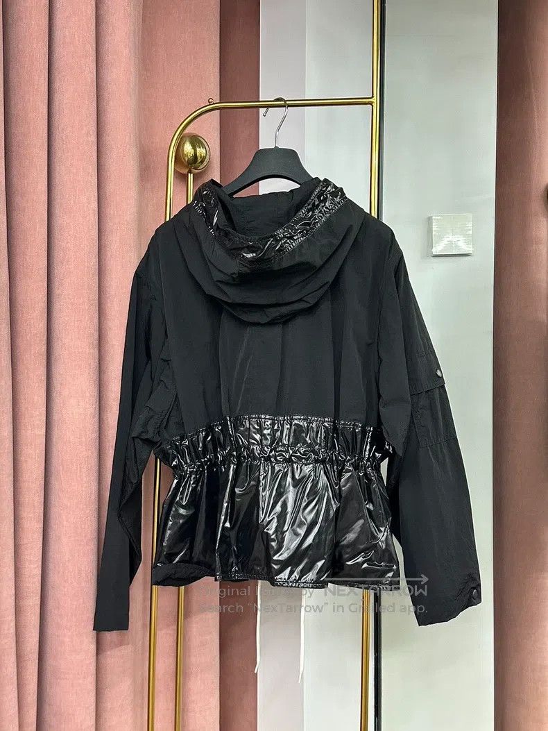 Other Givenchy Black Drawcord Glossy Nylon Patchwork Windbreaker Size US S / EU 44-46 / 1 - 4 Thumbnail