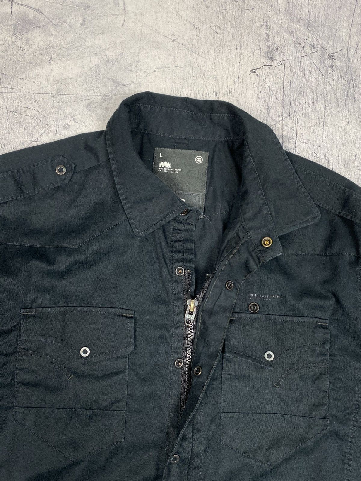 G-Star G-Star RAW Midnight Utility Shirt Jacket Size L Size US L / EU 52-54 / 3 - 13 Thumbnail