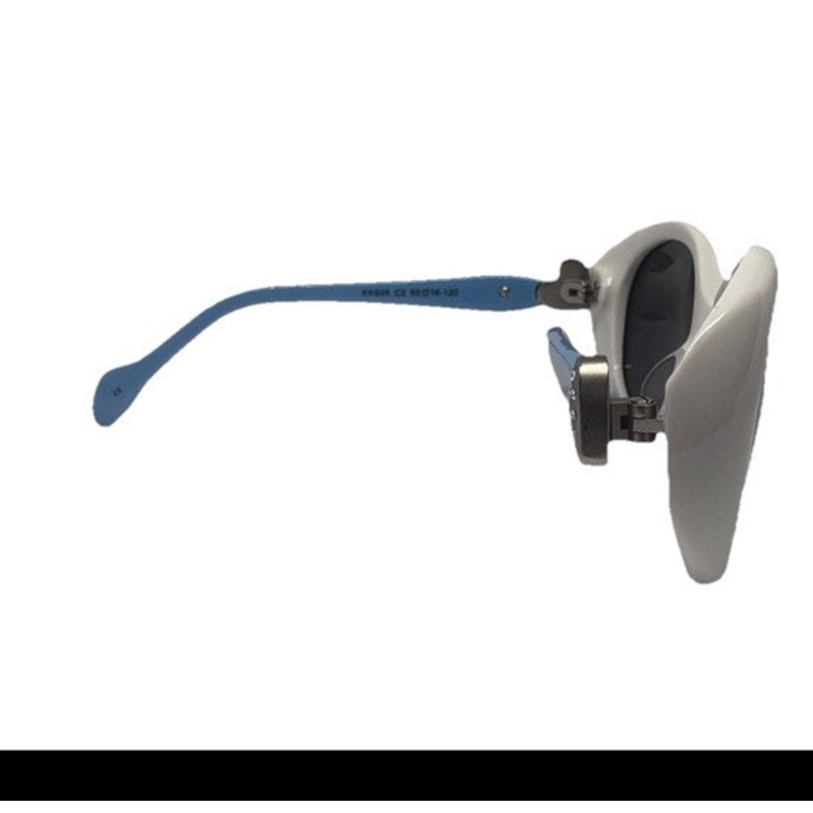 & Other Stories KOOL KIDS KKS05 WHITE/BLUE SUNGLASSES FRAMES 50-16 Size ONE SIZE - 4 Thumbnail