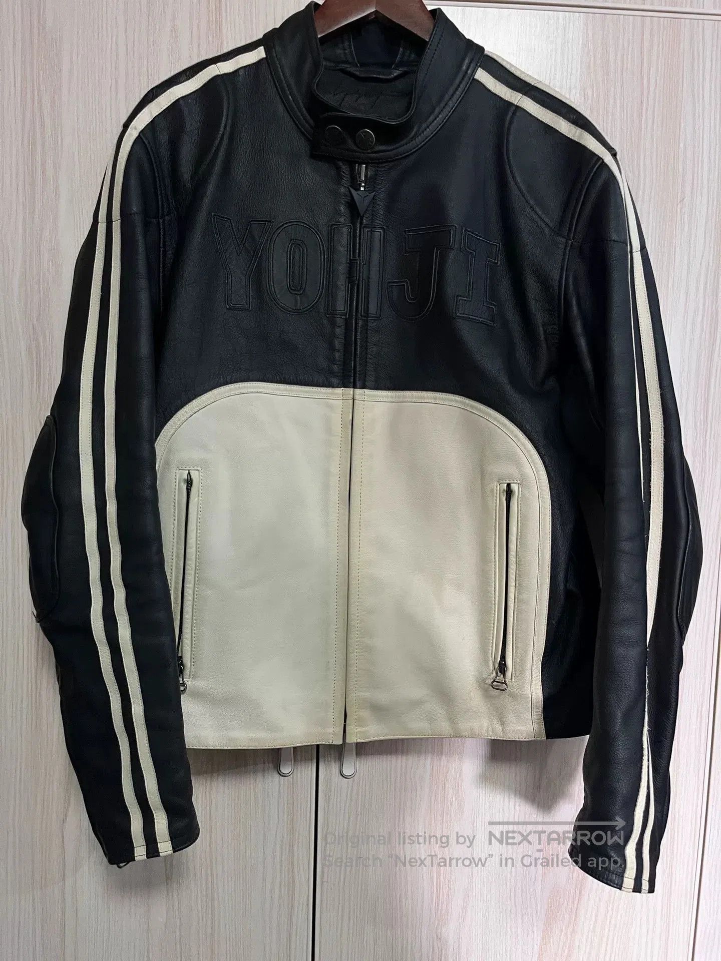 Yohji Yamamoto Yohji Yamamoto Leather Jacket AW04. Size US L / EU 52-54 / 3 - 1 Thumbnail