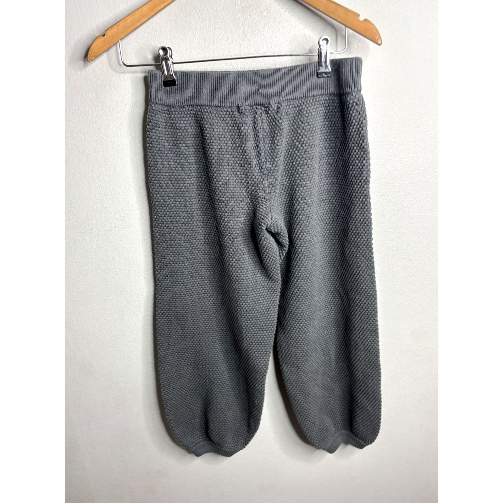 Vintage FP Beach Sweater Womens XS Gray Jogger Pants Knit Cropped Cuffed Lounge Casual Size XS / US 0-2 / IT 36-38 - 4 Thumbnail