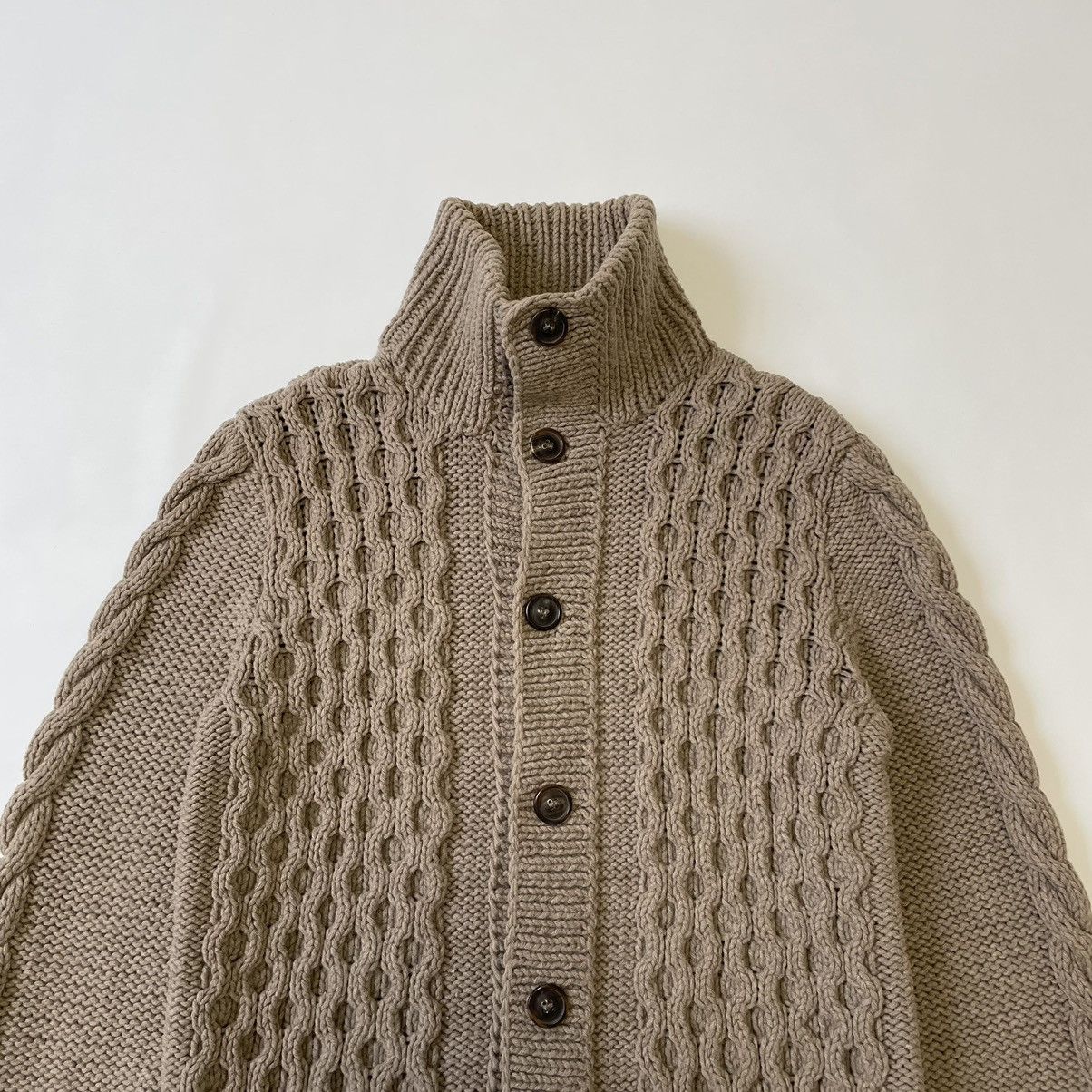 Maison Margiela A/W 09 Honeycomb Knit Wool Cardigan Size US M / EU 48-50 / 2 - 4 Thumbnail