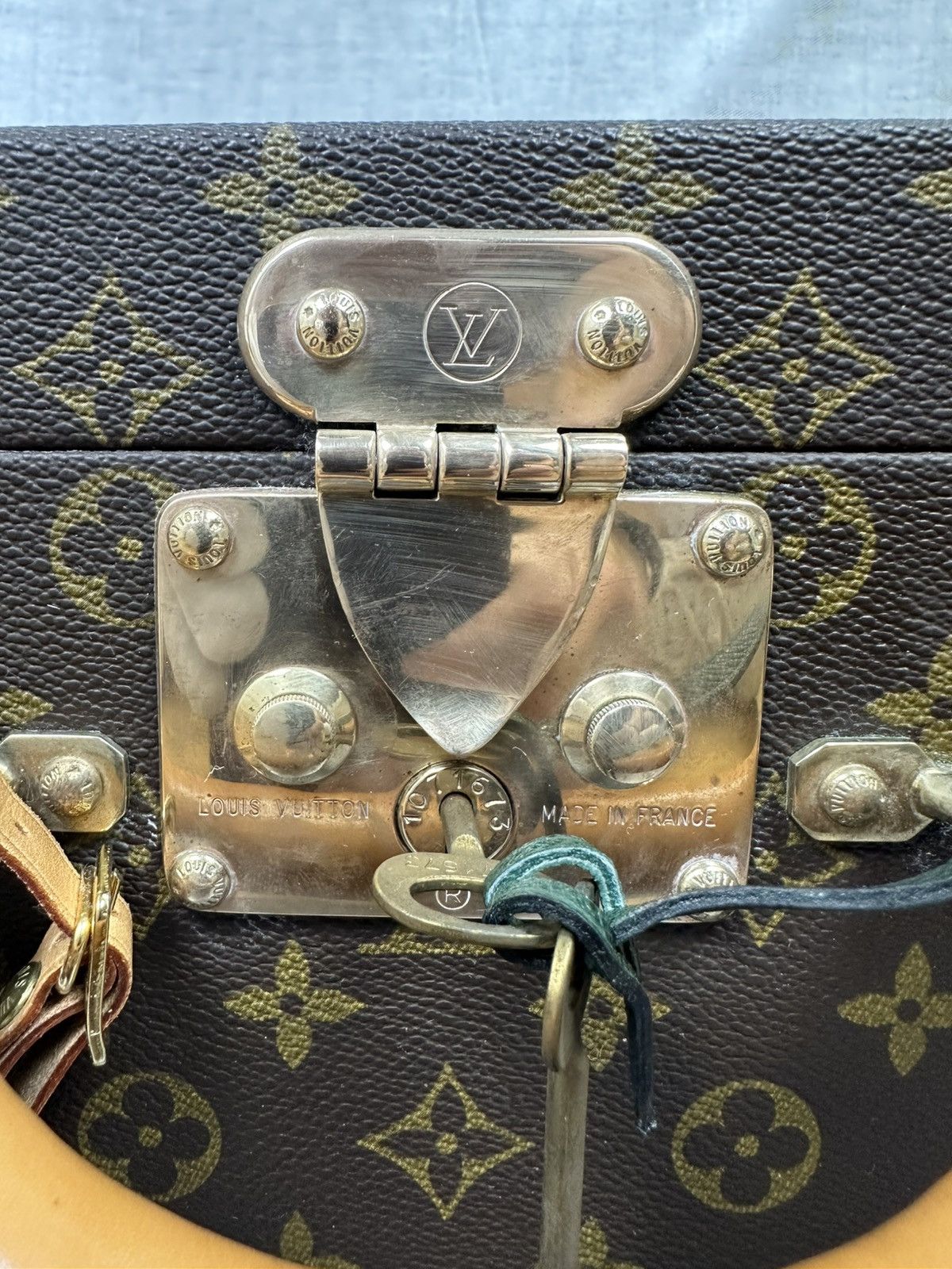 Louis Vuitton Louis Vuitton President Monogram Briefcase Trunk Vintage Size ONE SIZE - 7 Thumbnail