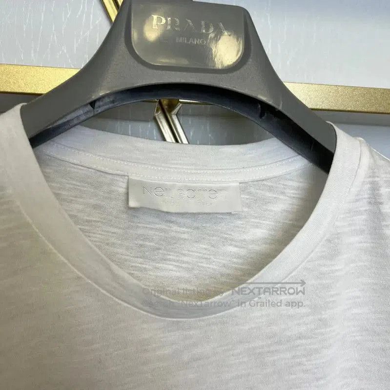 Neil Barrett Neil Barrett White Cotton Graphic T-Shirt . Size US S / EU 44-46 / 1 - 2 Thumbnail