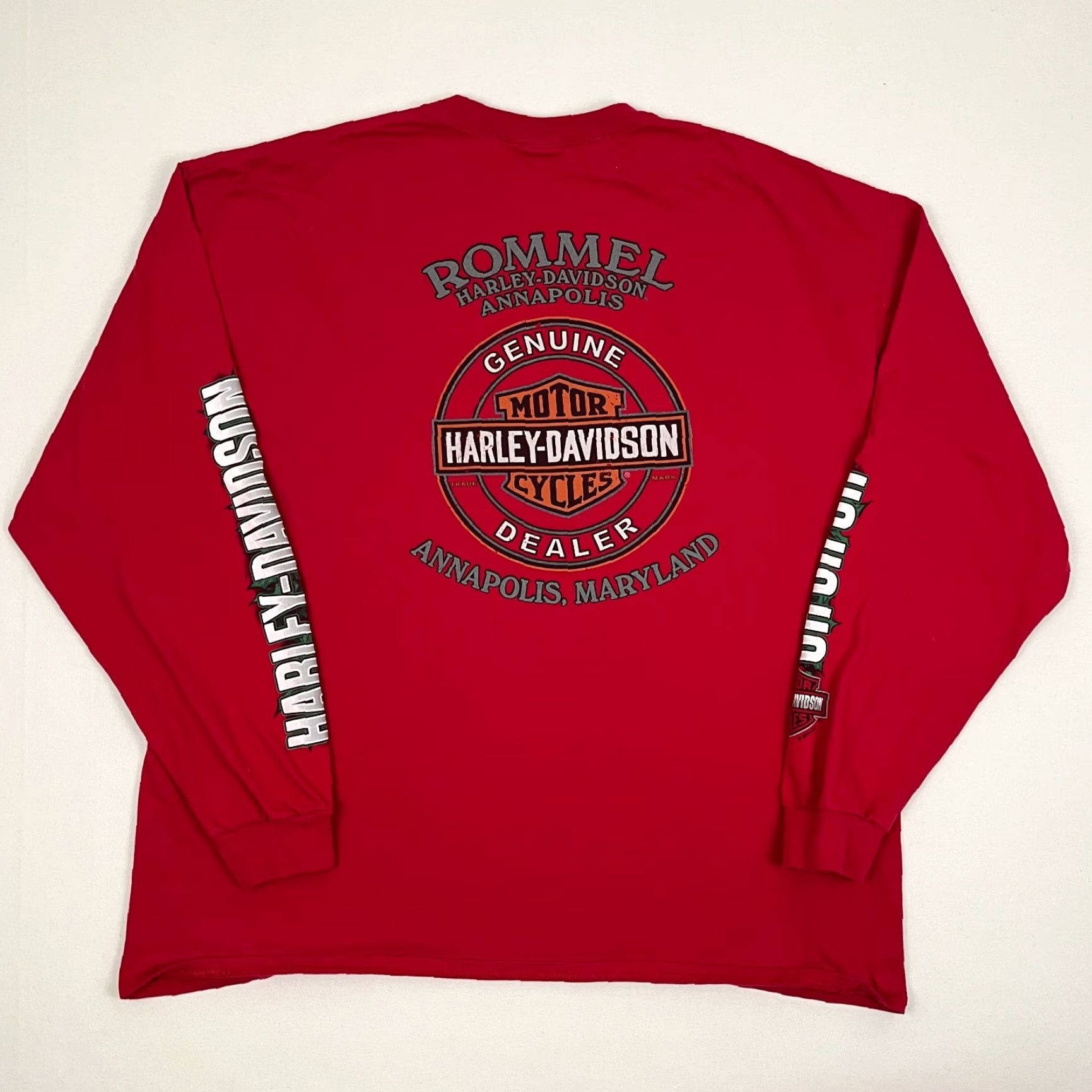 Harley Davidson Harley-Davidson Christmas Shirt Men 3XL Red Santa Claus Motorcycle Reindeer 2019 Size US XXL / EU 58 / 5 - 5 Thumbnail