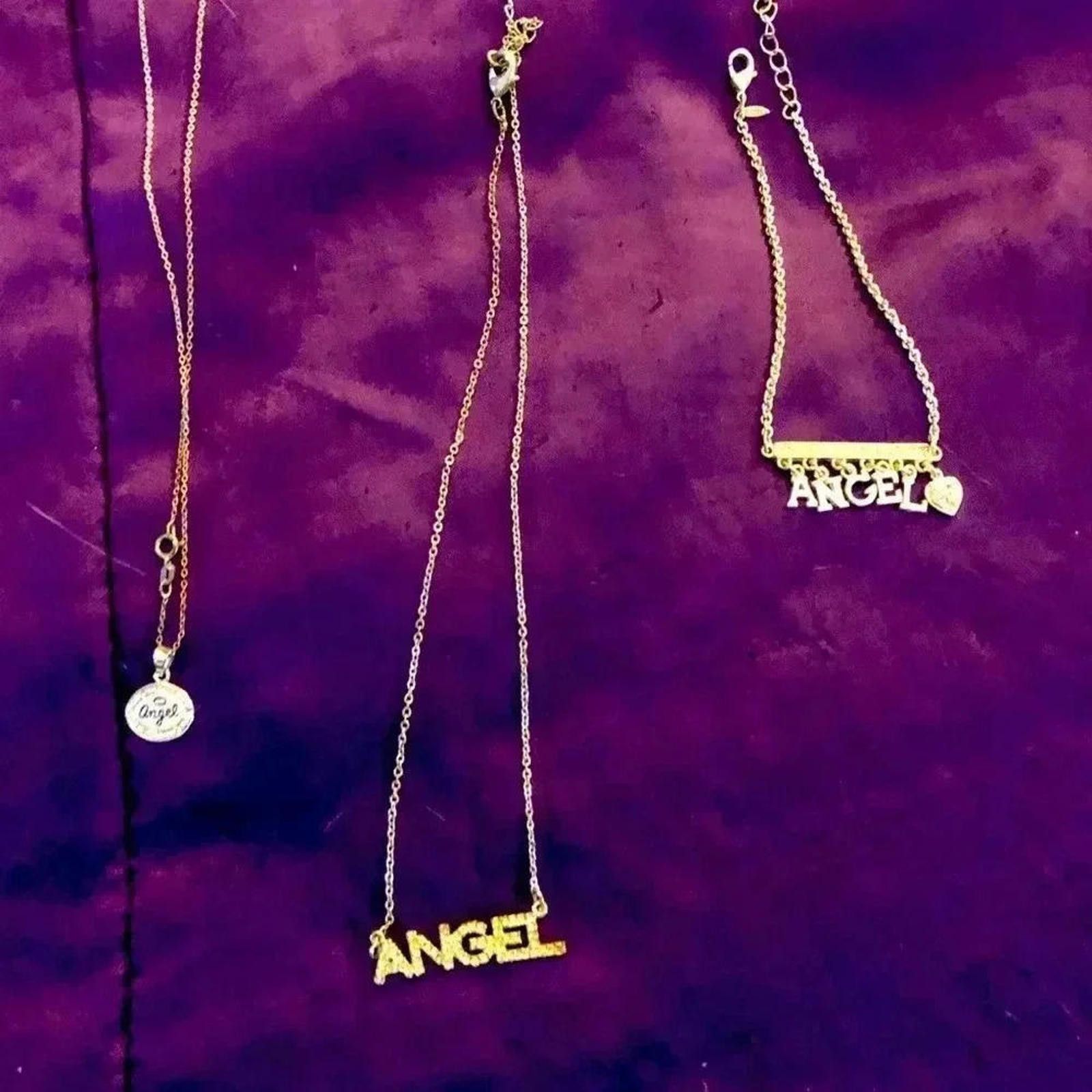 Designer 3 Angel necklace bundle jewelry Size ONE SIZE - 7 Thumbnail