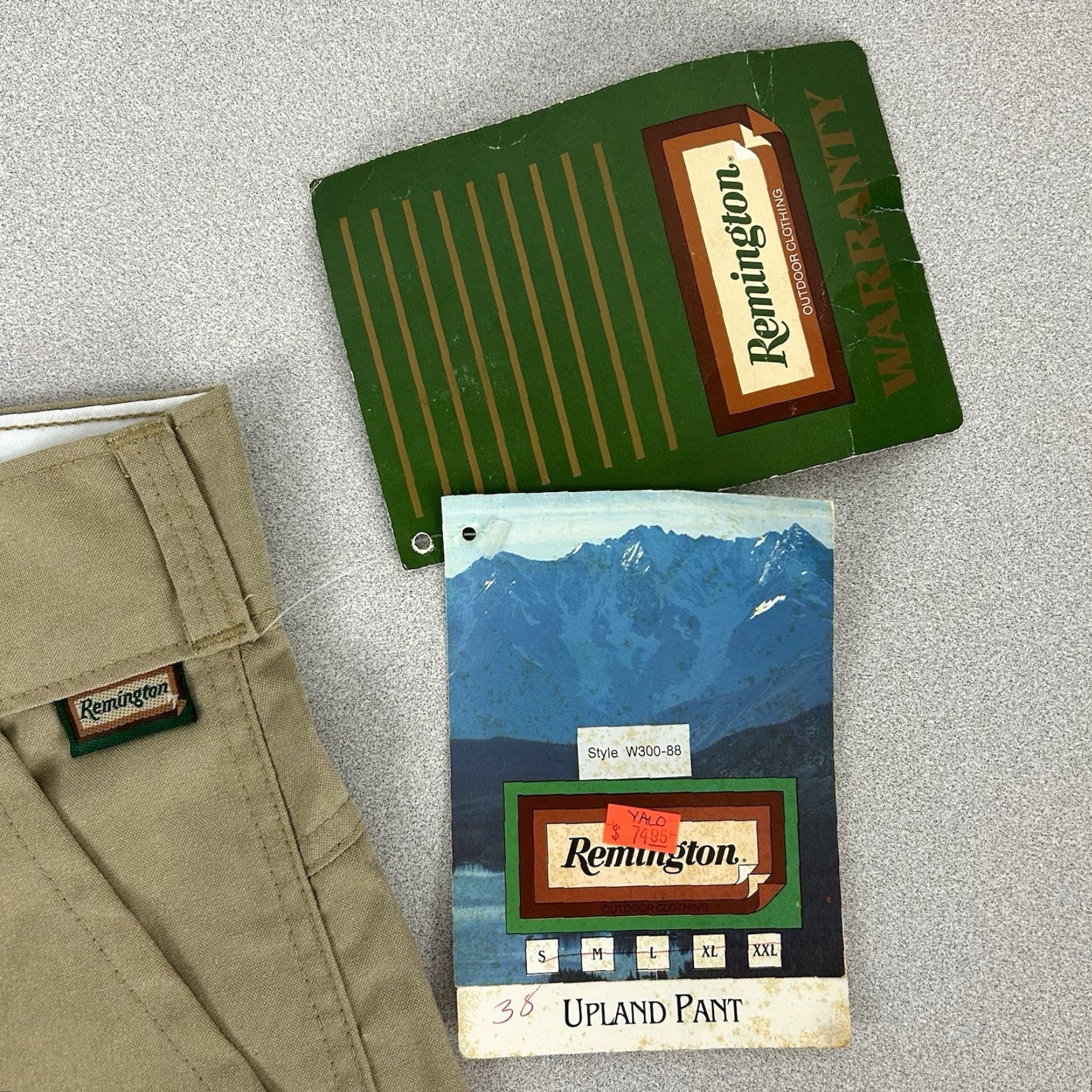 Vintage VINTAGE Remington Upland Pants Men 38x31 Khaki Hunting Outdoor NWT USA Cordura Size US 38 / EU 54 - 5 Thumbnail
