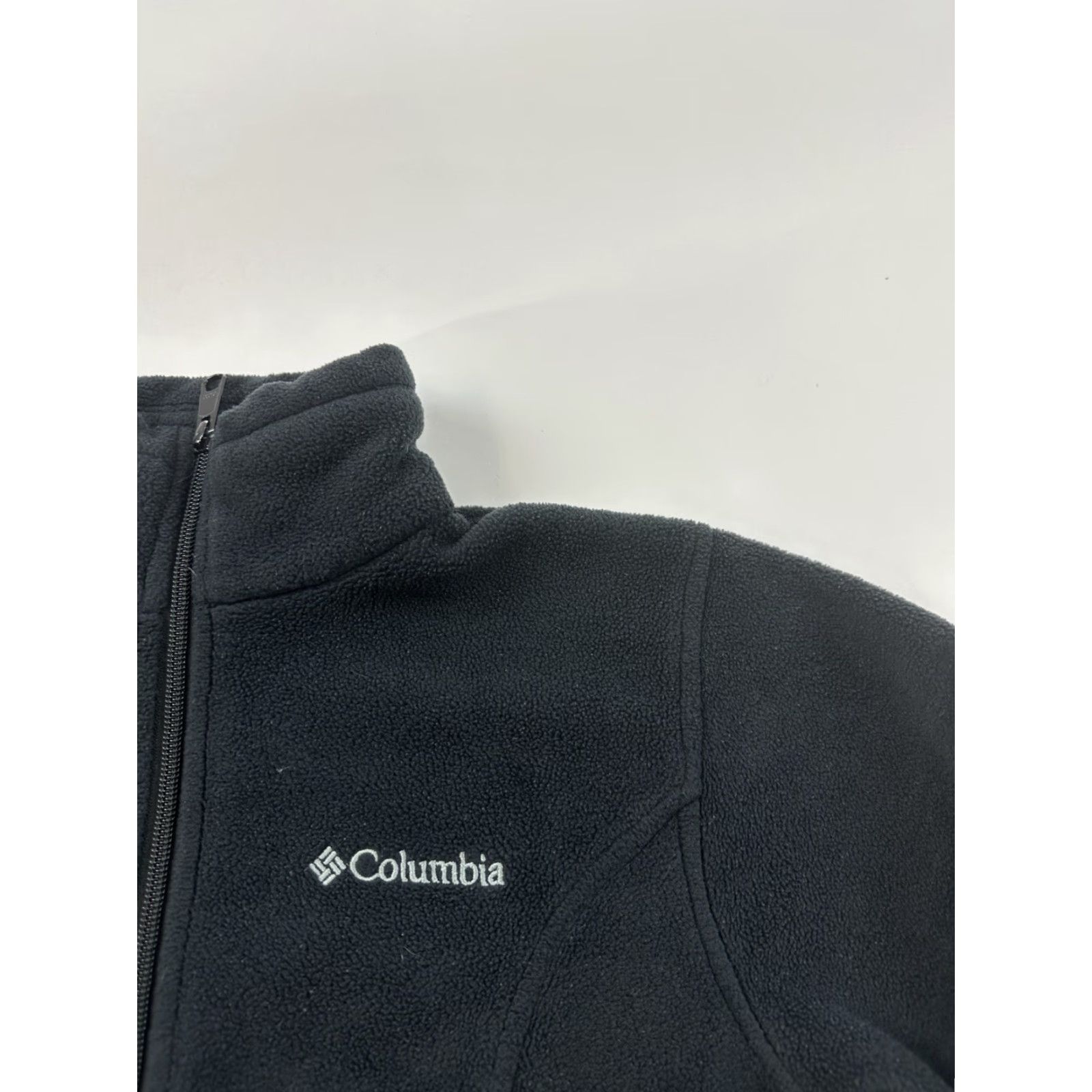 Vintage Columbia Jacket Womens Size XS Black Full Zip Up Fleece Zipped Pockets Regular Fall Spring Winter Basic Jacket Size XS / US 0-2 / IT 36-38 - 2 Thumbnail