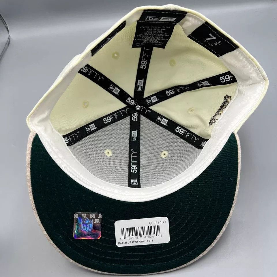 New Era Las Vegas Raiders Hat Men 7 1/4 Superbowl XV 59Fifty New Era Size ONE SIZE - 6 Thumbnail