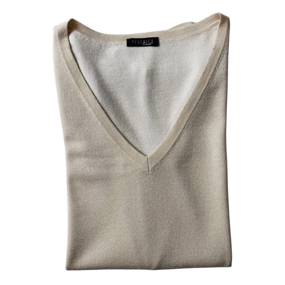 Peserico Peserico Tricot Womens Merino Silk Cashmere Pullover Sweater Size S / US 4 / IT 40 - 13 Thumbnail