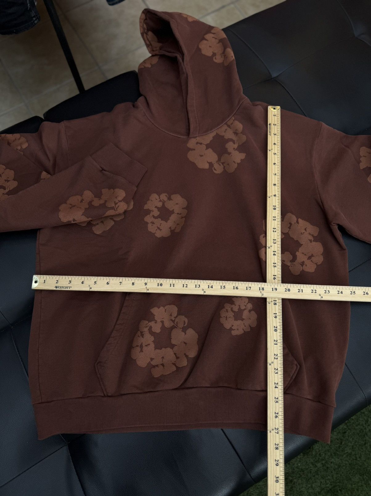 DENIM TEARS Denim Tears Brown 2025 Cotton Wreath Hoodie XXL Size US XXL / EU 58 / 5 - 6 Thumbnail