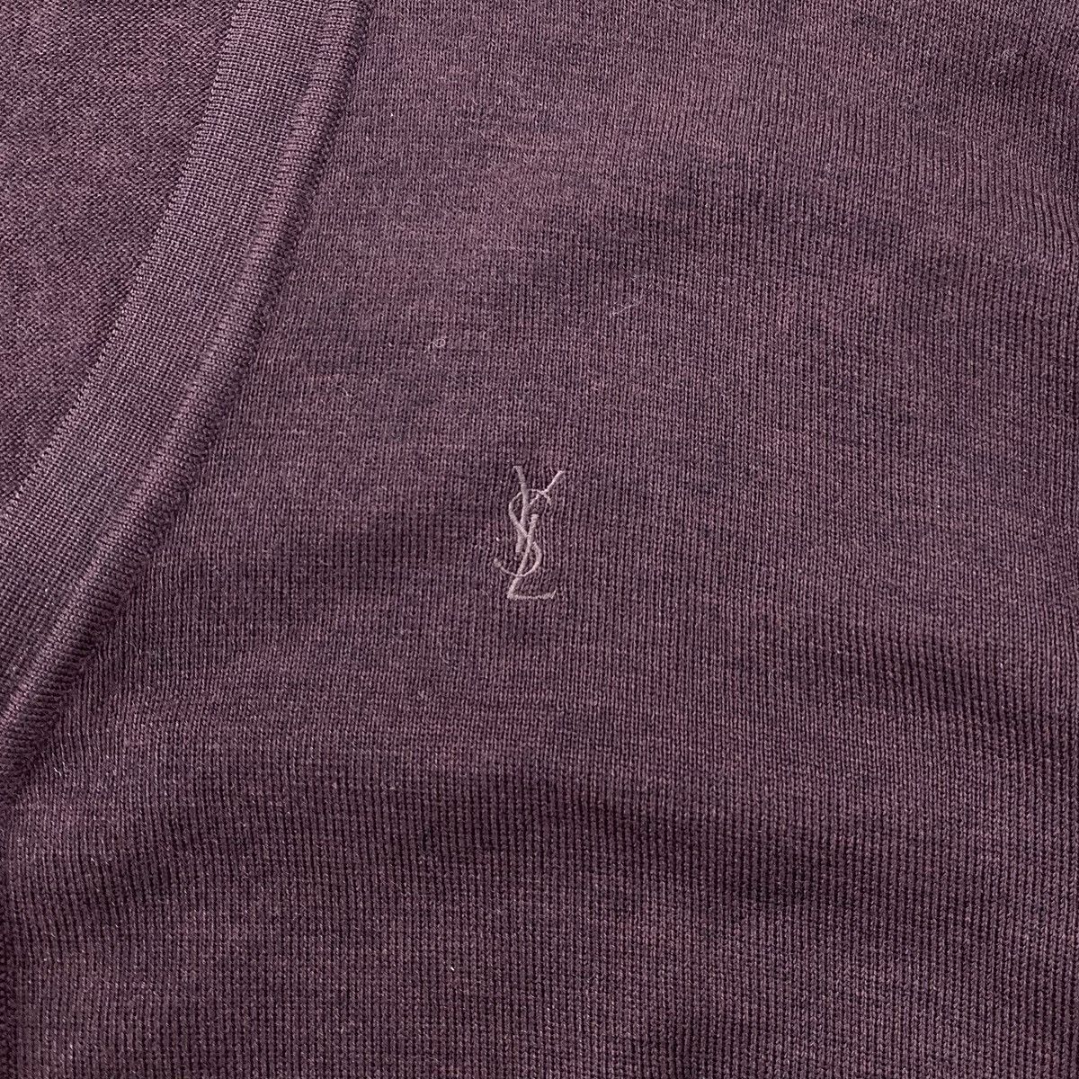 Yves Saint Laurent Vintage Yves Saint Laurent Pour Homme YSL Knitwear Cardigan Size US L / EU 52-54 / 3 - 6 Thumbnail