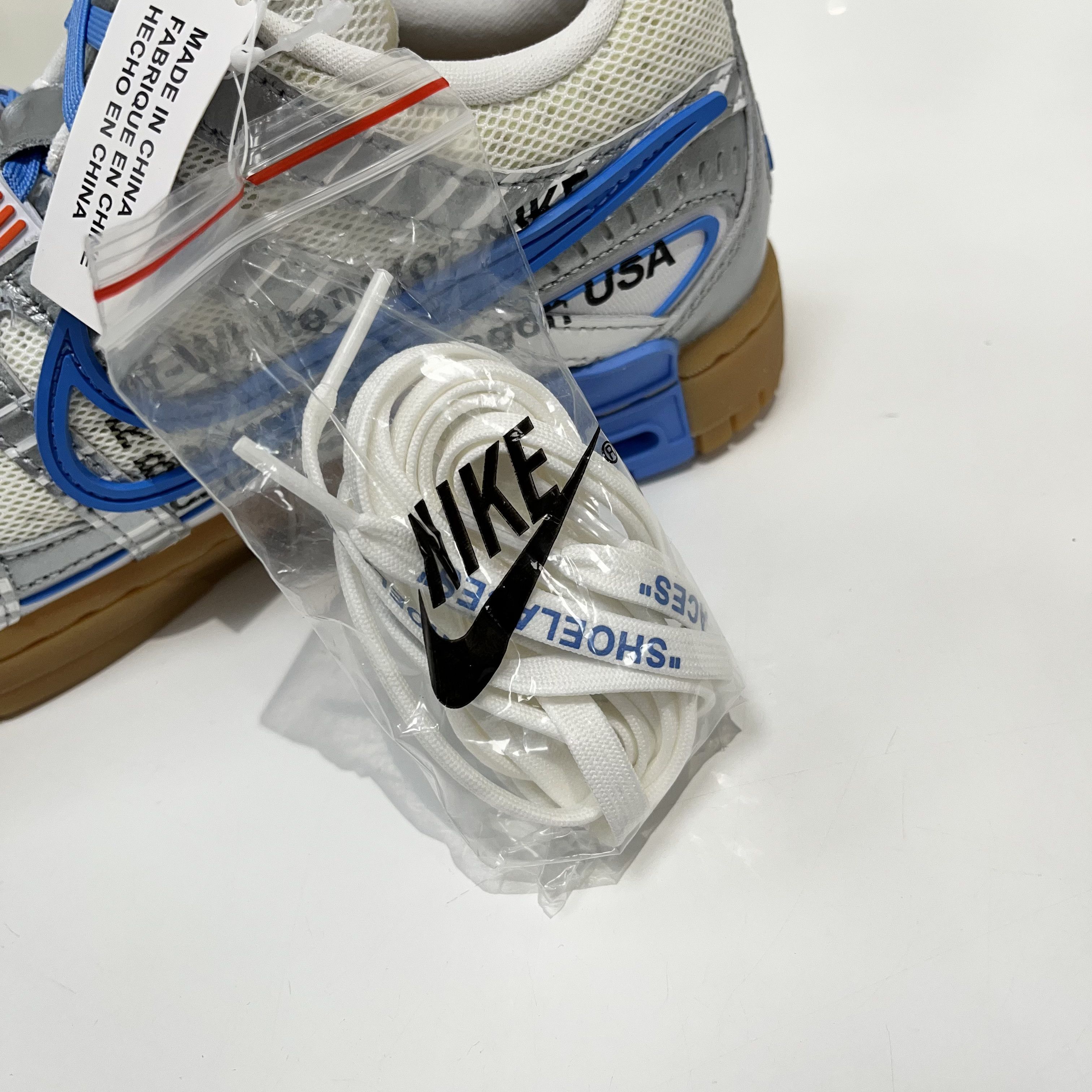 Nike × Off-White NIKE DUNK RUBBER LOW X OFF-WHITE UNIVERSITY BLUE Size US 9.5 / EU 42-43 - 18 Thumbnail