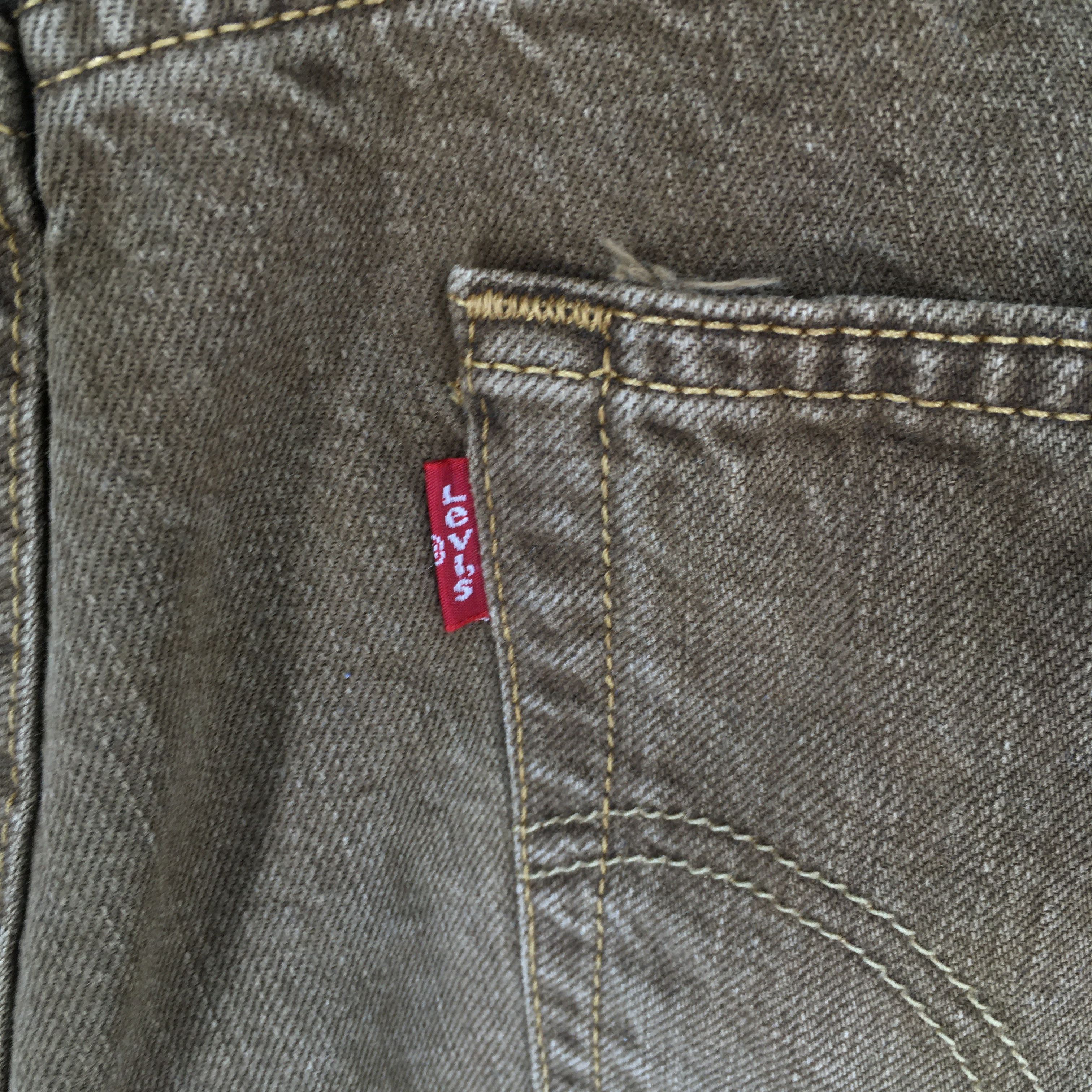 Levi's Size 28x30.5 Vintage 90s Levi's 501 Straight Leg Jeans S1892 Size US 28 / EU 44 - 11 Thumbnail