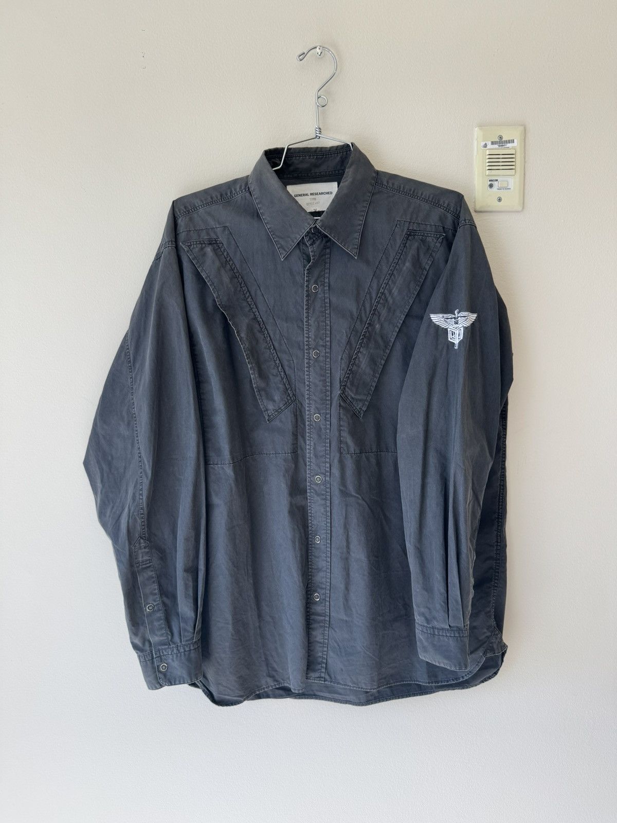 General Research 1999 General Researched Black Overshirt Large Size US M / EU 48-50 / 2 - 1 Thumbnail