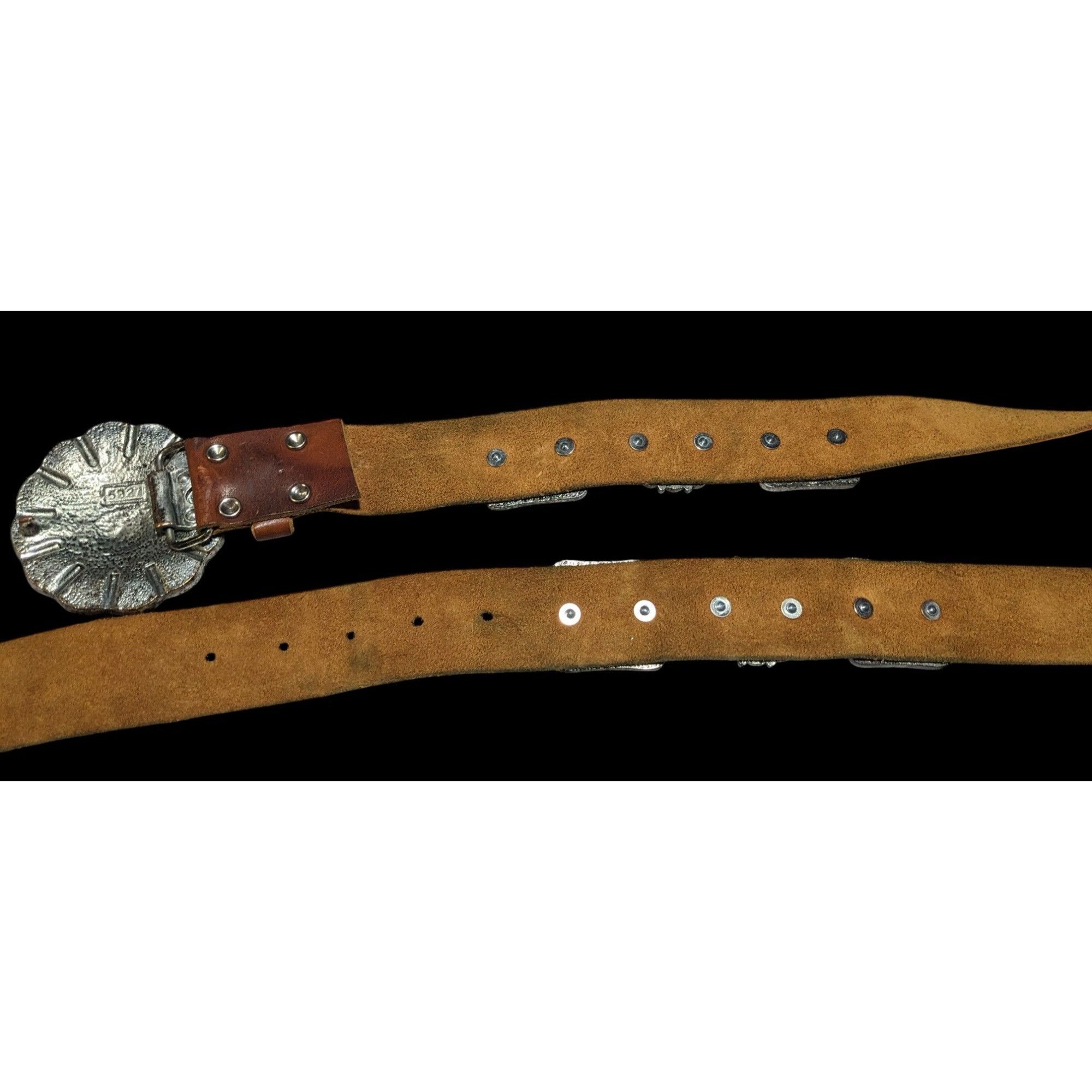 Other Cowgirl Glam Rhinestone And Gemstone Embellished Leather Bel Size ONE SIZE - 6 Thumbnail