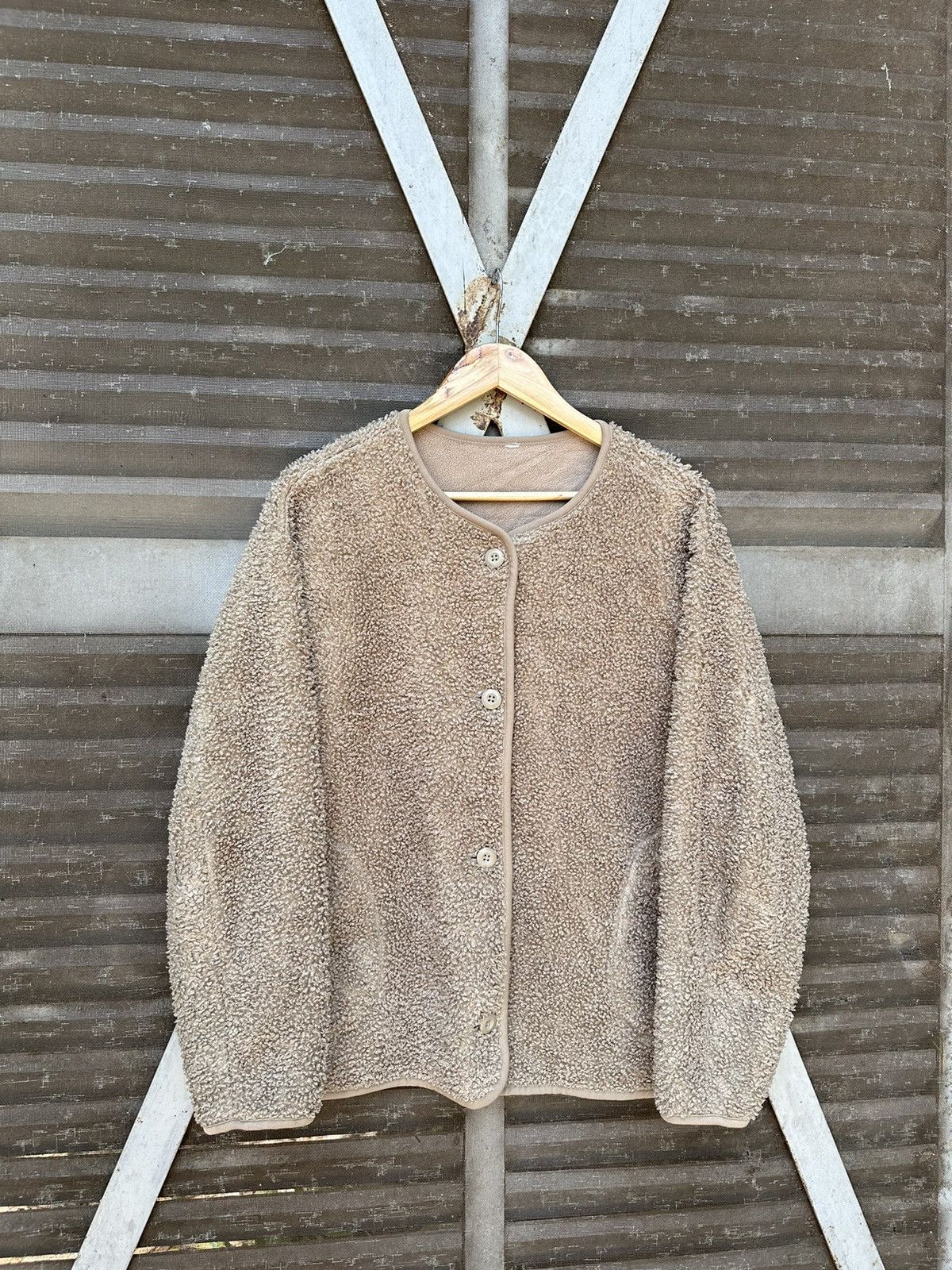 Uniqlo 👹Uniqlo Fleece Cardigan Jacket Size US M / EU 48-50 / 2 - 3 Thumbnail
