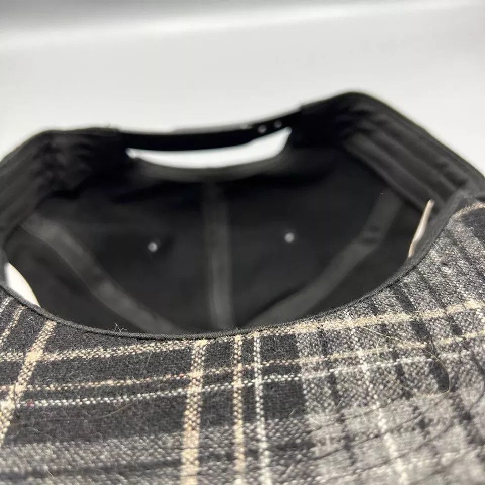 Other Z1R Motorcycle Hat Men Black Plaid Snap Back Cap Size ONE SIZE - 4 Thumbnail