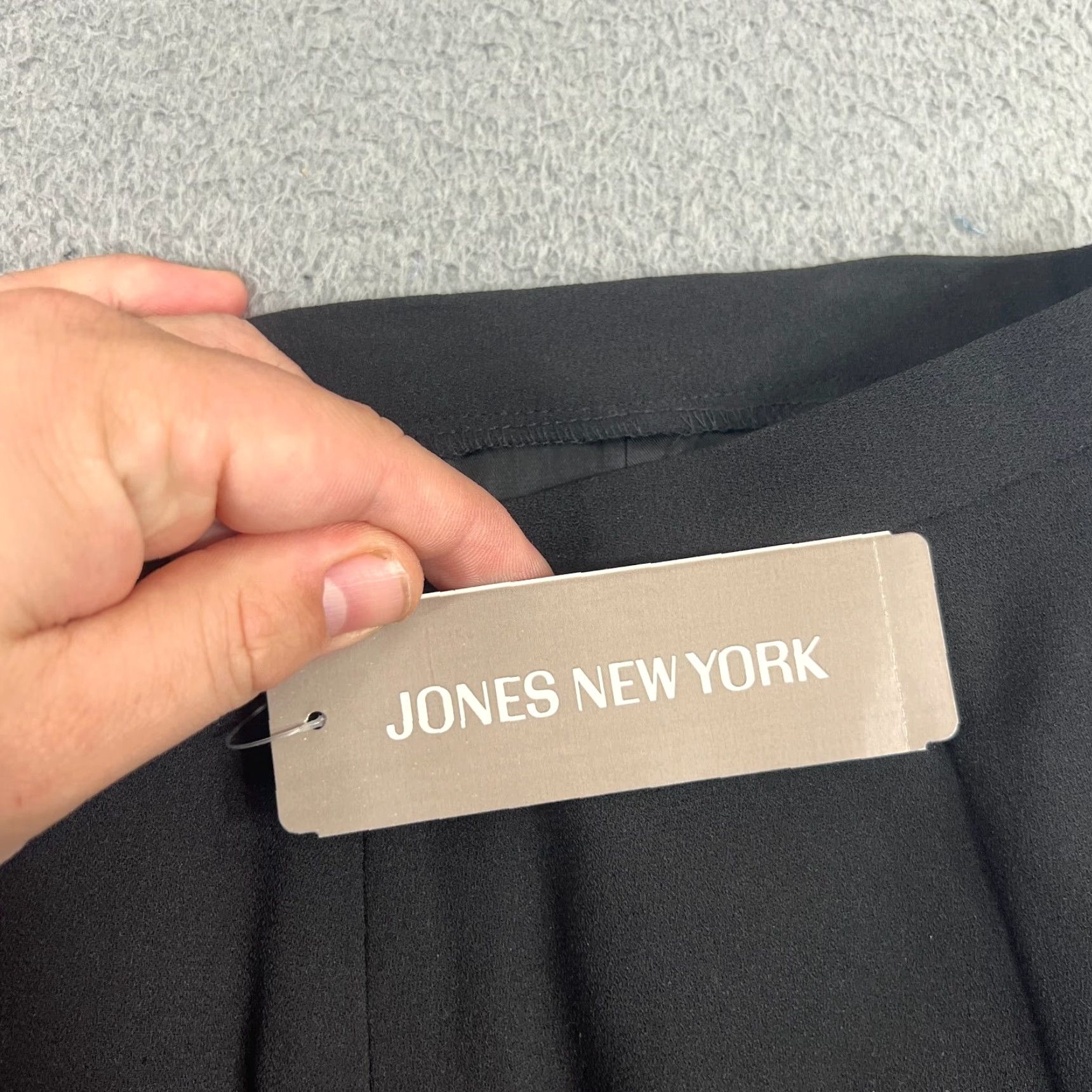 Jones New York Vintage Jones New York Women's Skirt Black Size 14 Size 36" / US 14 / IT 50 - 5 Thumbnail