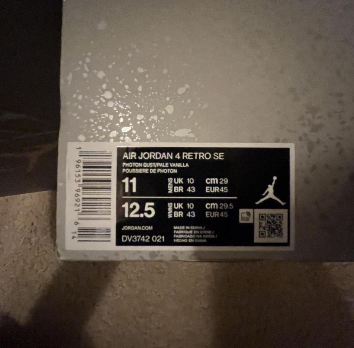 Jordan Brand Gray Air Jordan 4 SE Craft Photon Dust (Size 11) Size US 11 / EU 44 - 7 Thumbnail