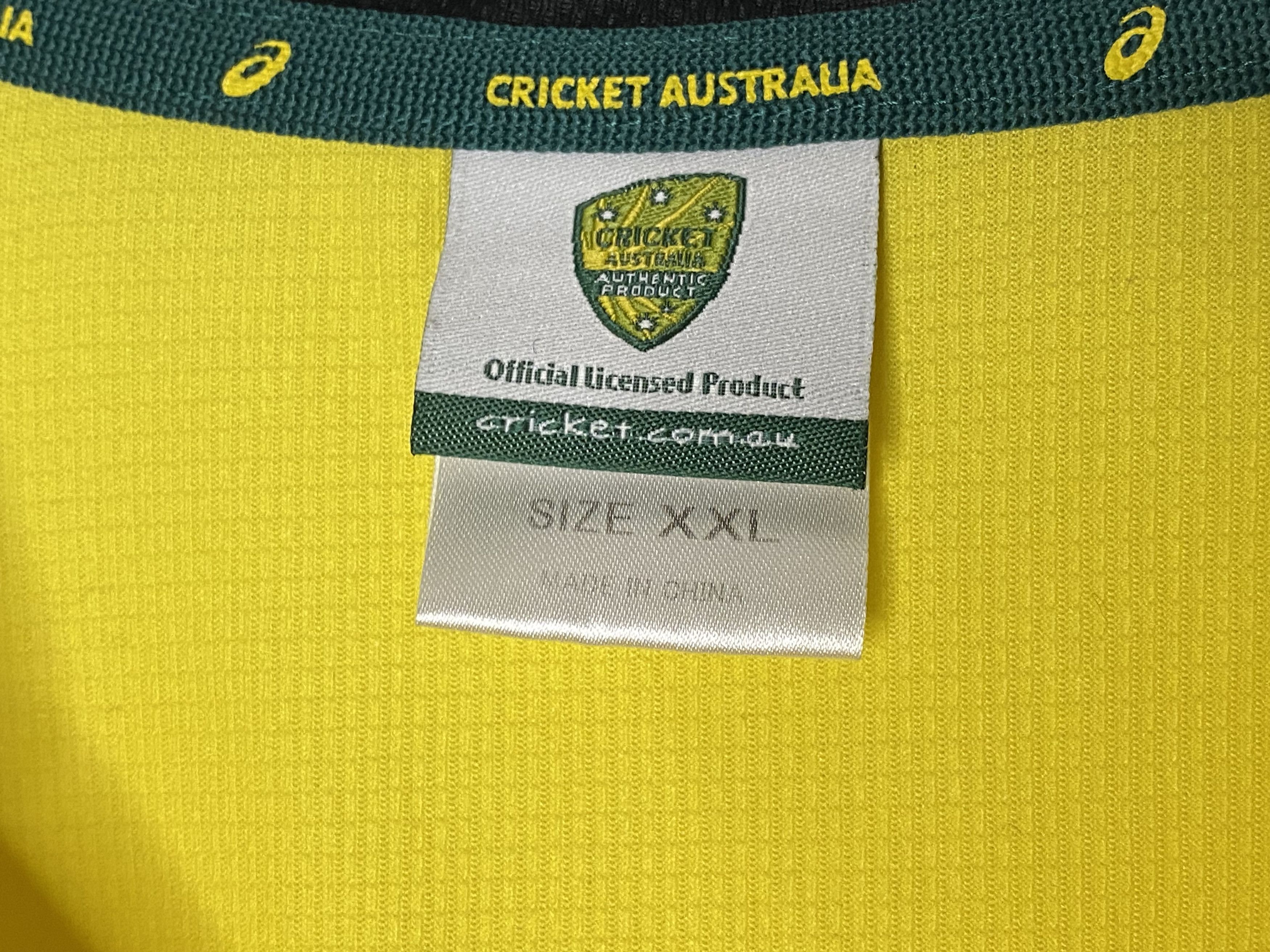 Asics Cricket Co Jersey AUSTRALIA NATIONAL CRICKET TEAM AWAY SHIRT JERSEY ASICS Grailed