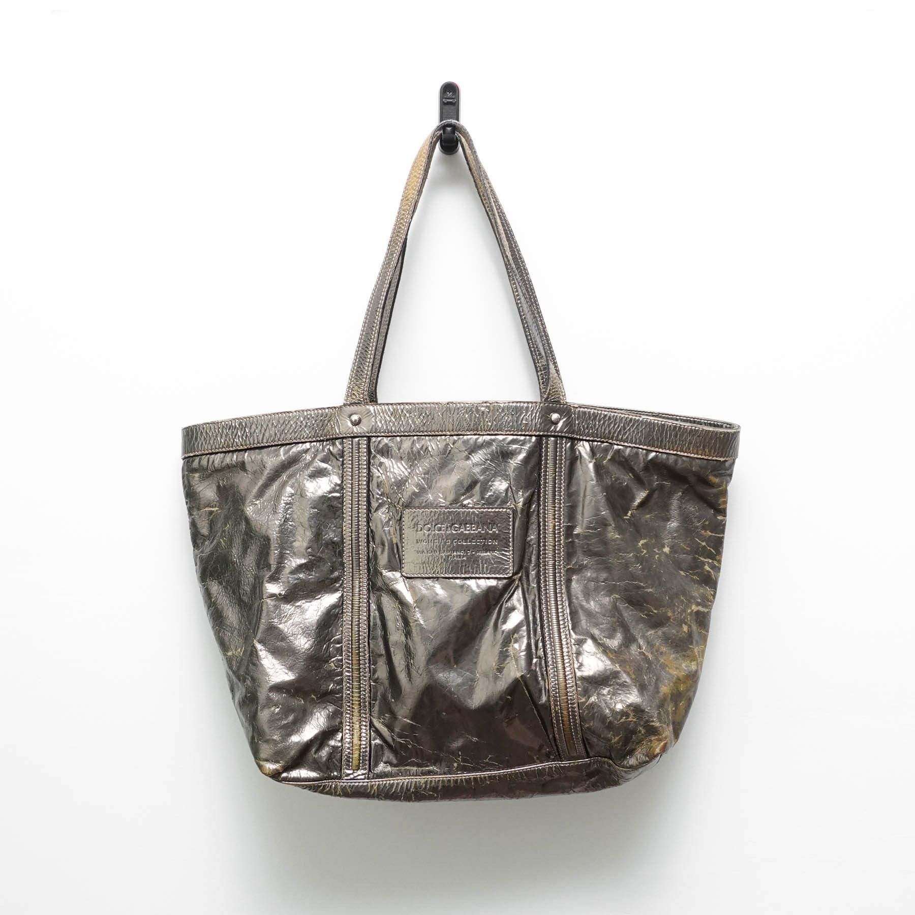 Dolce & Gabbana Rare Vintage Dolce & Gabbana Milano Leather Tote Bag Size ONE SIZE - 1 Thumbnail