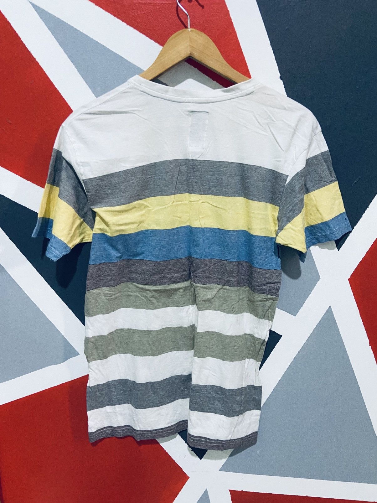 Billabong Billabong V Neck Stripe Tee Size US M / EU 48-50 / 2 - 2 Thumbnail