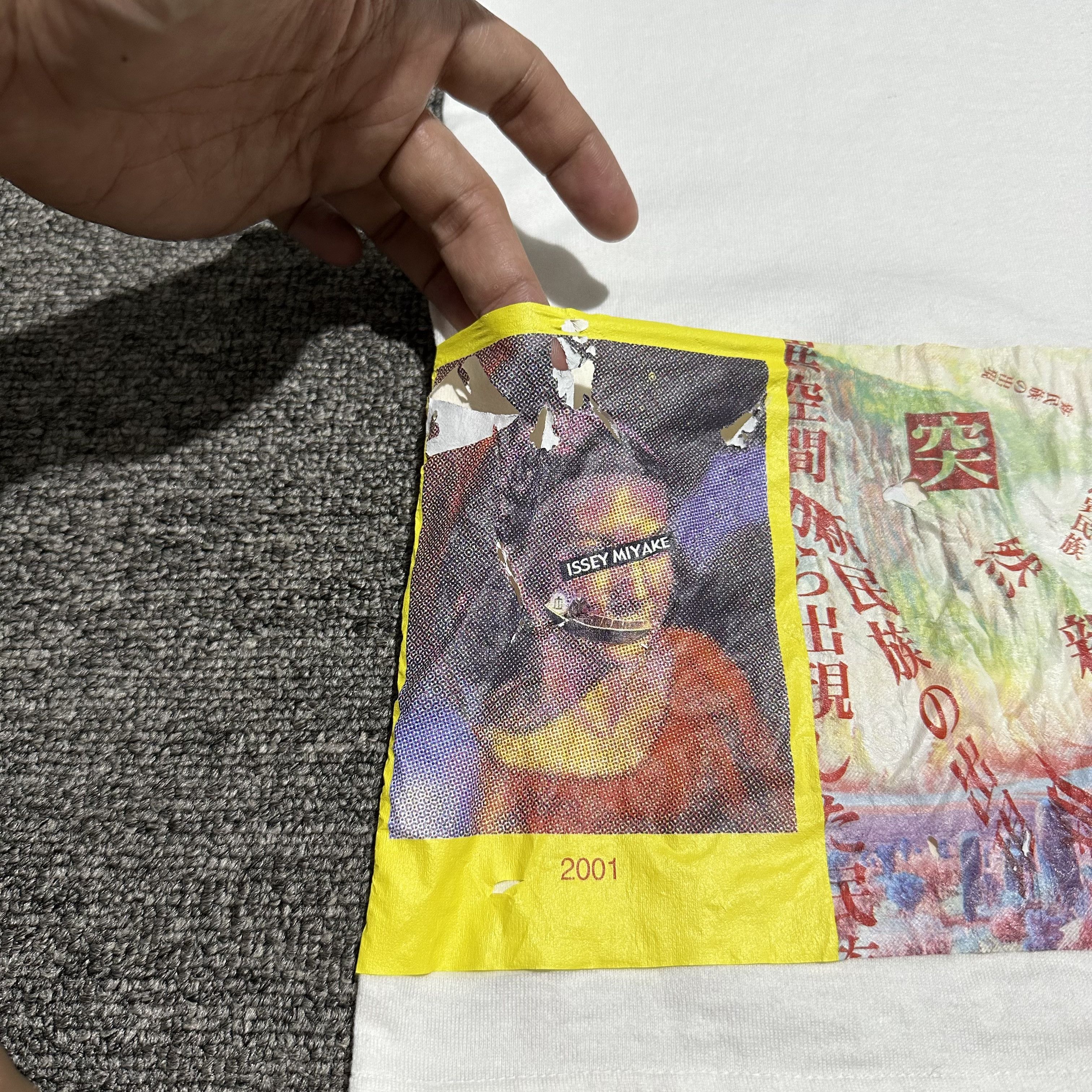 Issey Miyake Issey Miyake SS01 Tee Size US XS / EU 42 / 0 - 6 Thumbnail