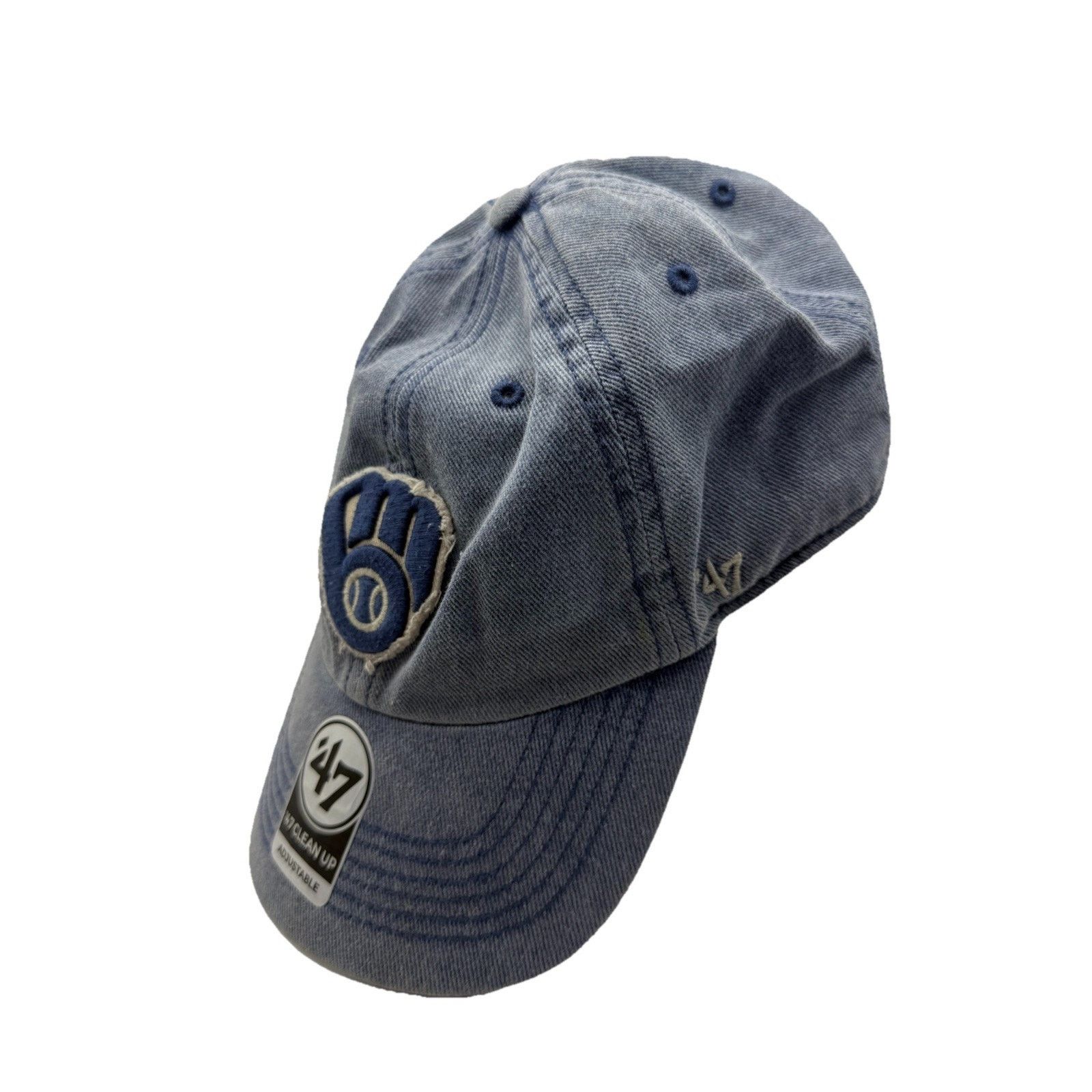 47 Brand MILWAUKEE BREWERS BLAZER CHASM 47 CLEAN UP ADJUSTABLE Size ONE SIZE - 2 Thumbnail