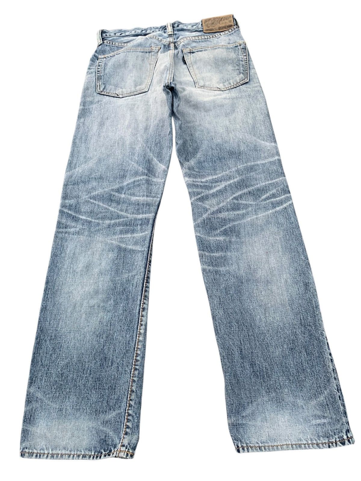 Kapital COOTIE SELVEDGE RUSTY MUDWASH JAPANESE DISTRESSED DENIM Size US 28 / EU 44 - 5 Thumbnail