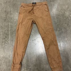 Sahara Club Men's Tan Jogger Pants by Sahara Club Size US 38 / EU 54 - 1 Thumbnail