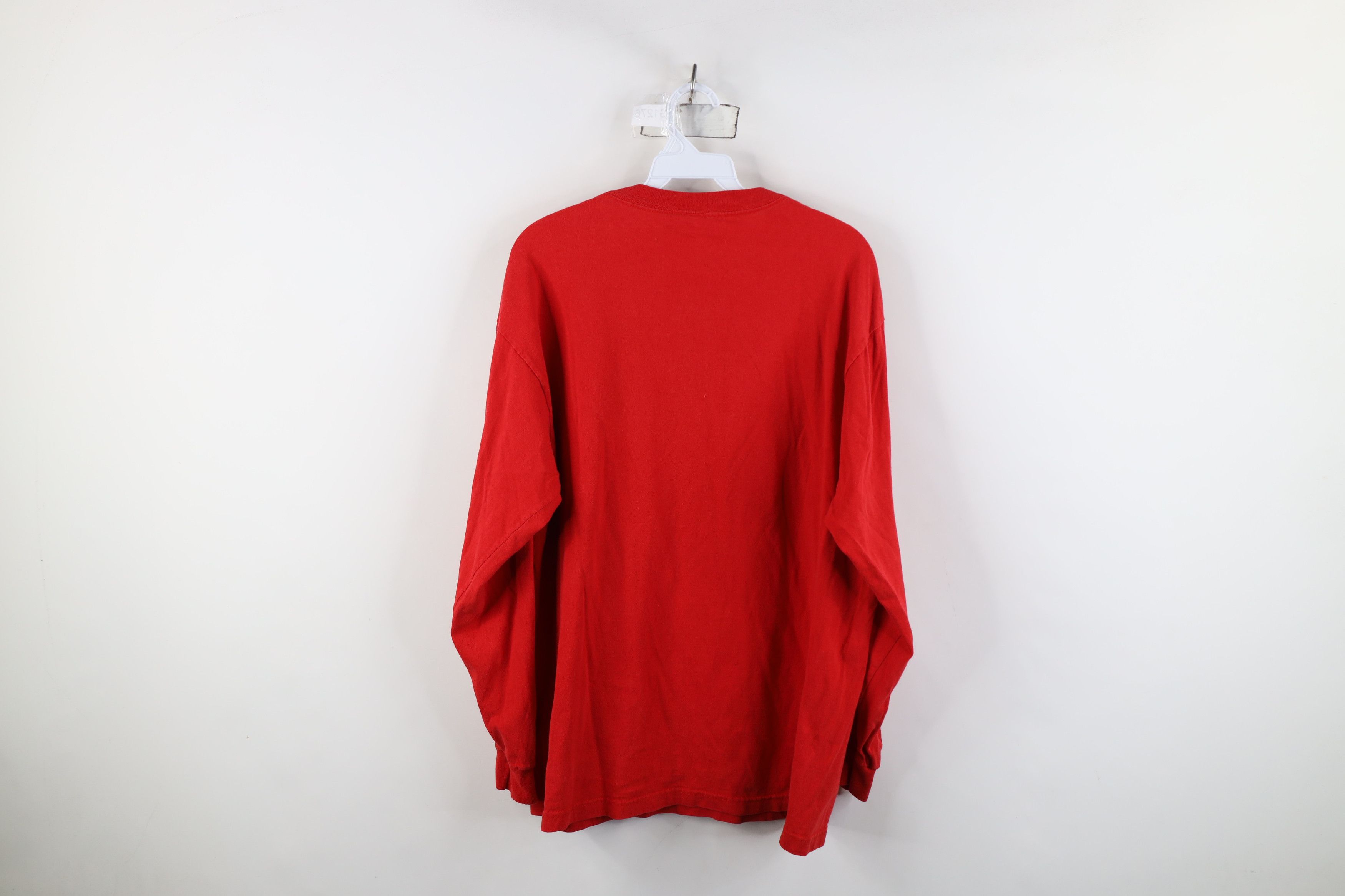 Vintage Vintage Y2K 2002 Yankees Baseball Long Sleeve T-Shirt Red Size US L / EU 52-54 / 3 - 12 Thumbnail