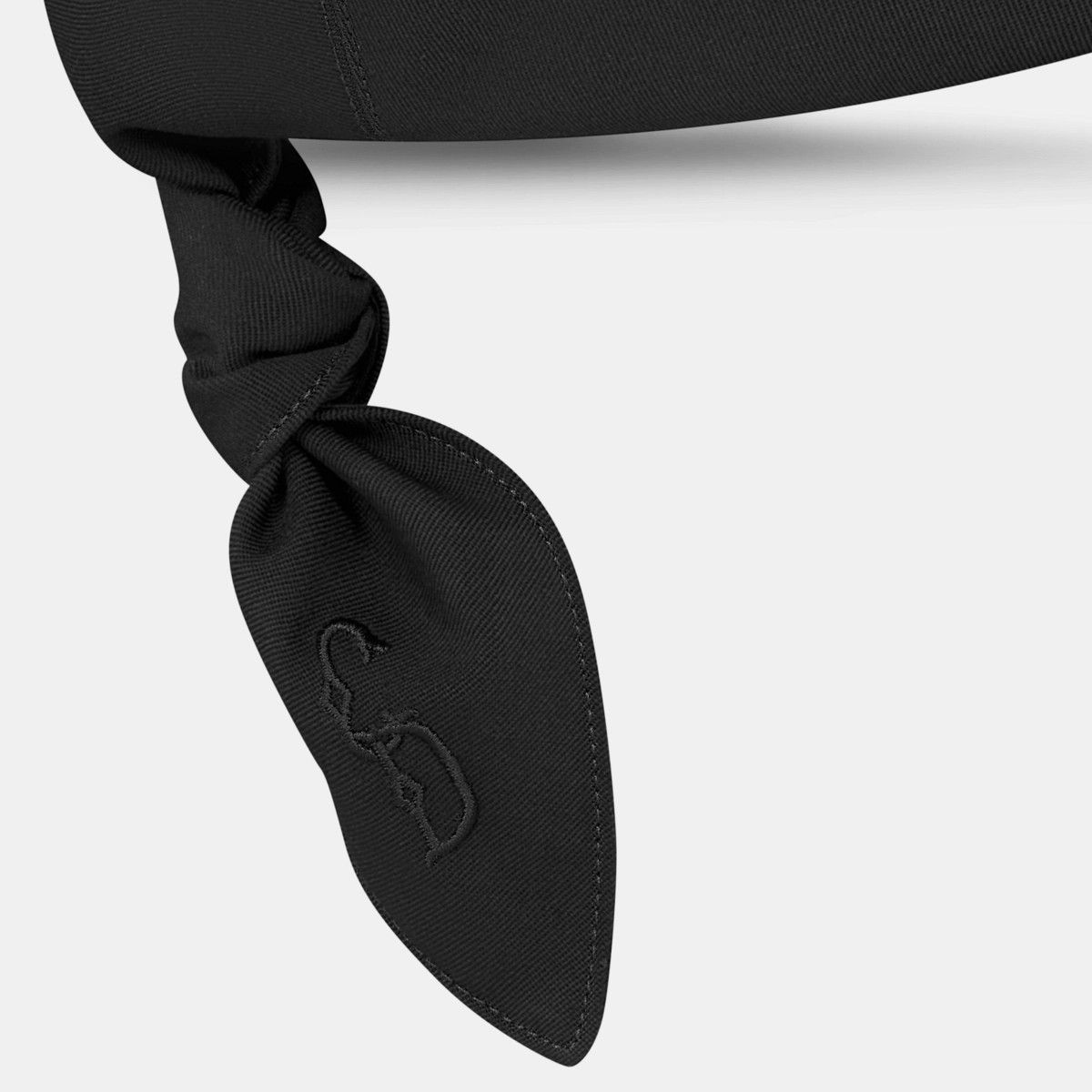 Dior o1bcso1str1224 Size:OS/ Baseball Cap with Tie in Black Size ONE SIZE - 4 Thumbnail