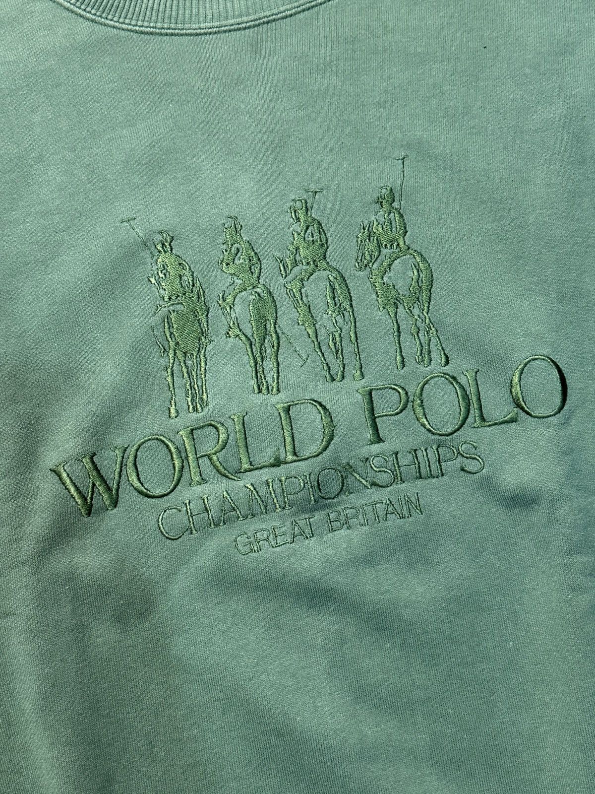 Polo Ralph Lauren Vintage Polo Ralph Lauren World Championship Crewneck Size US M / EU 48-50 / 2 - 4 Thumbnail