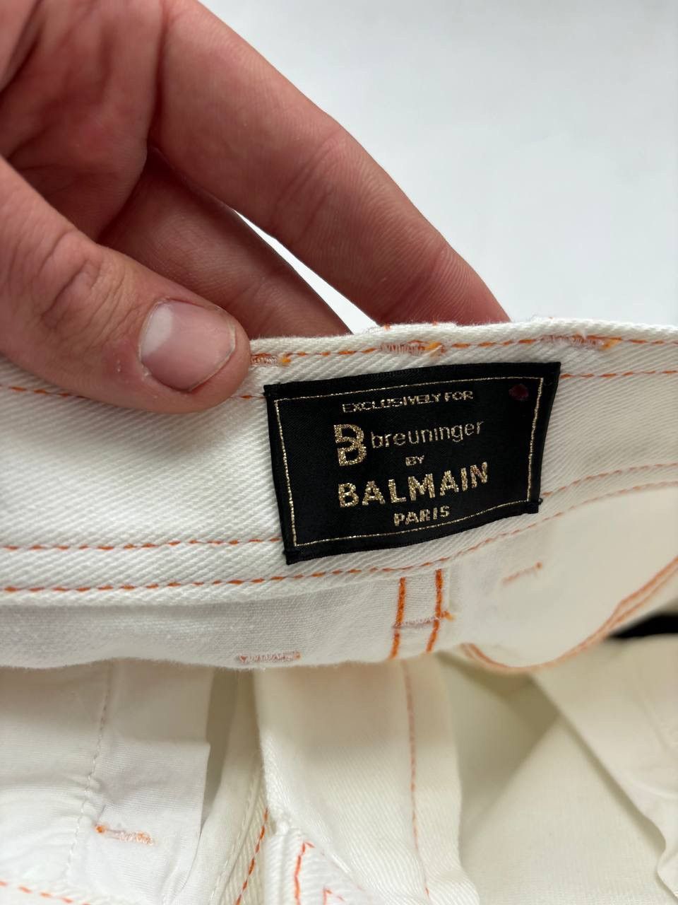 Balmain Balmain Denim Shorts Size 25" / US 0 / IT 36 - 11 Thumbnail