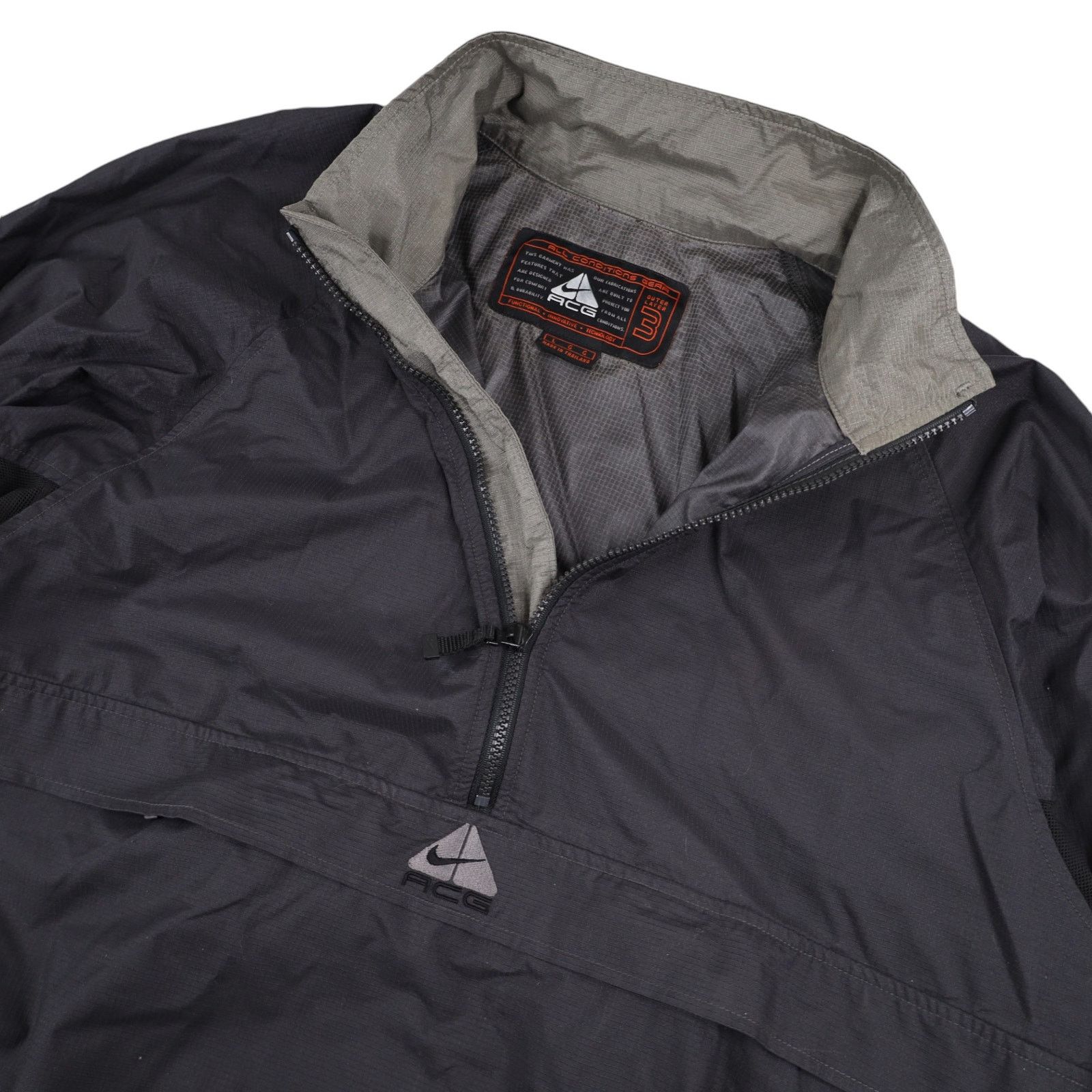 Nike × Nike ACG × Vintage Vintage Nike ACG Layer 3 Packable Windbreaker Jacket Size US XL / EU 56 / 4 - 5 Thumbnail