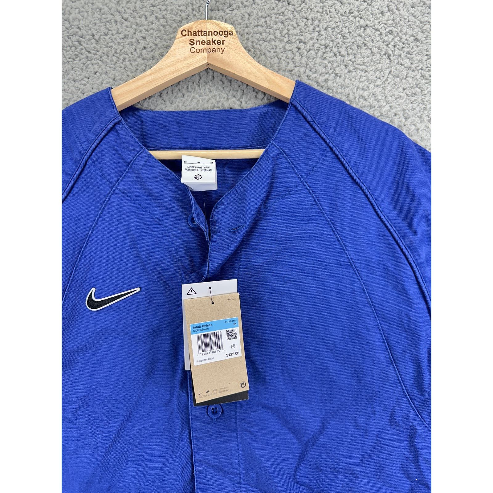 Nike Nike SB Baseball Jersey Button down Shirt Mens Medium Blue M Size US M / EU 48-50 / 2 - 6 Thumbnail