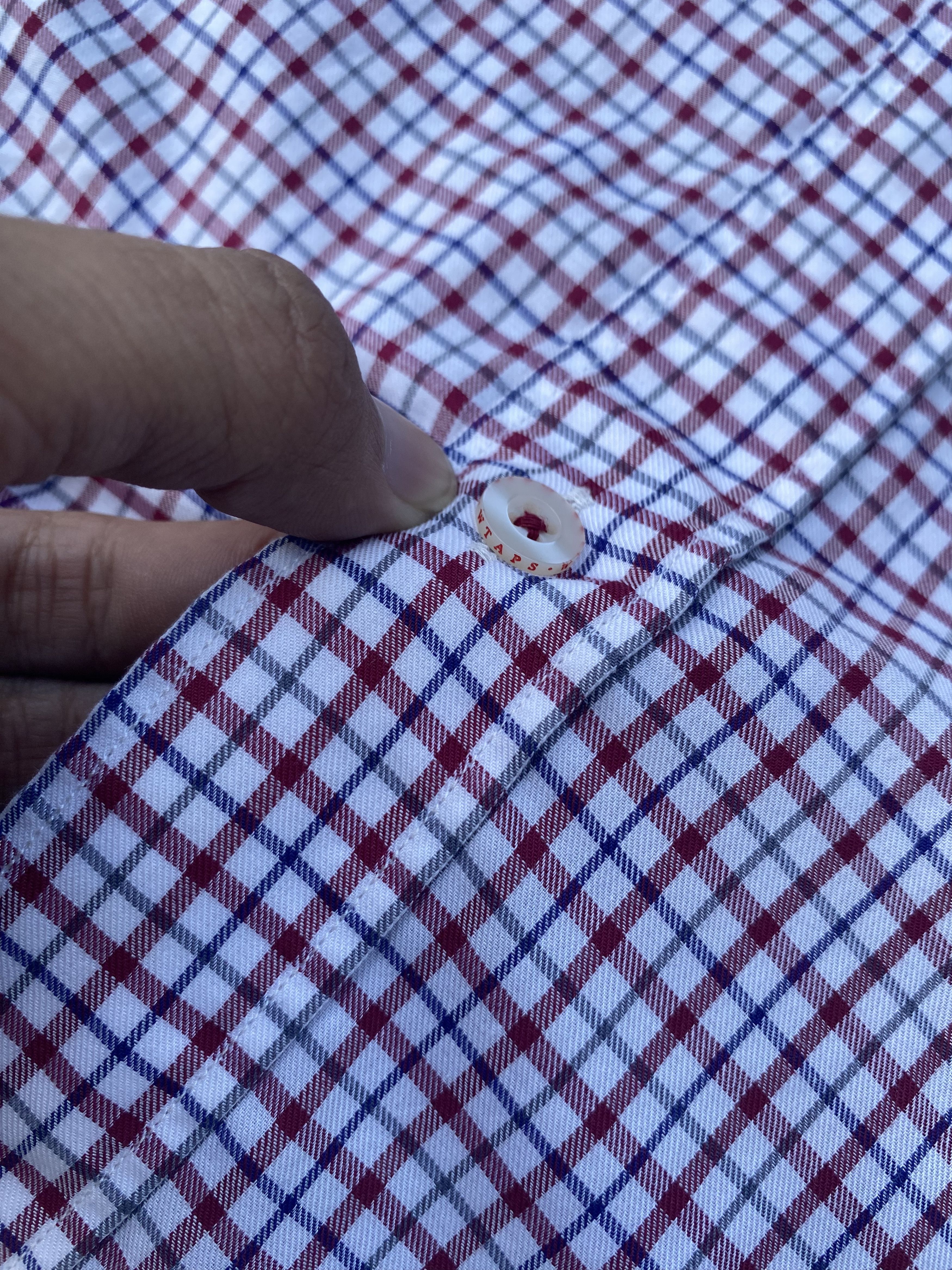 Wtaps WTAPS x Thomas Mason Plaid Button Down Long Shirt Size US M / EU 48-50 / 2 - 6 Thumbnail
