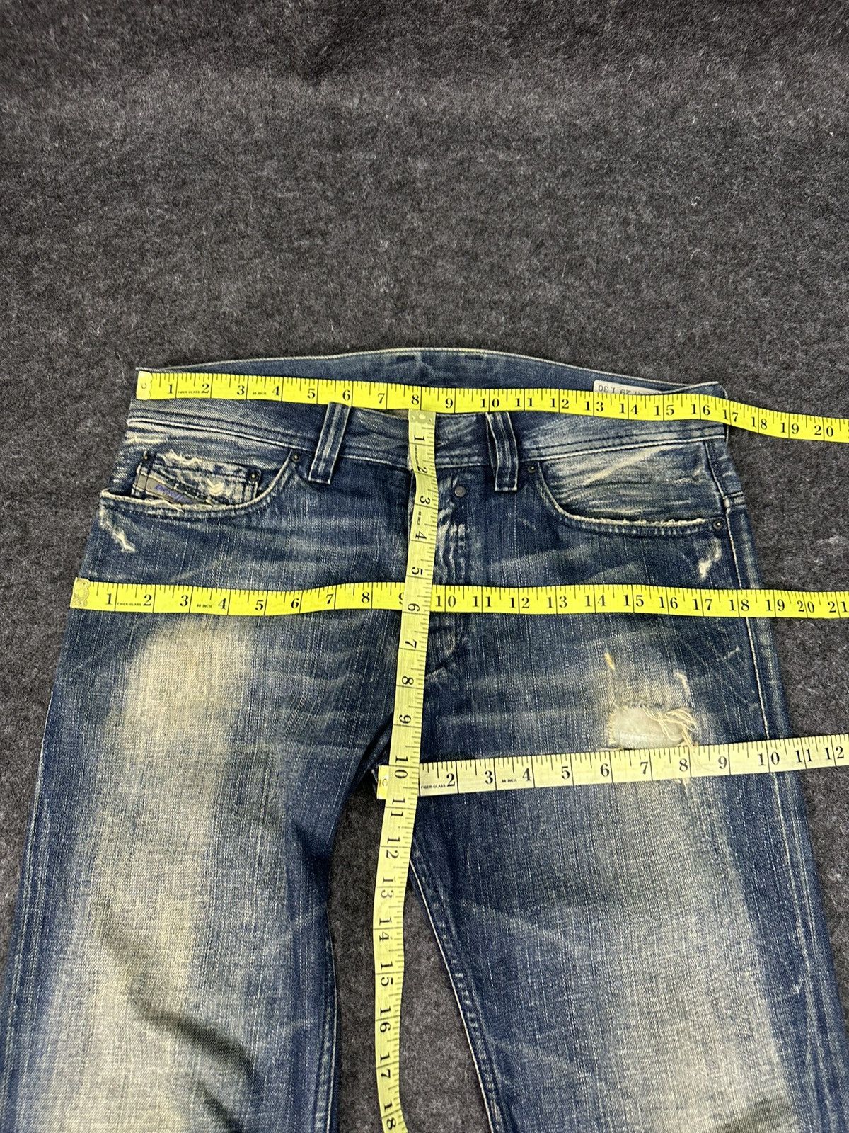 Diesel Diesel Industry Safado Rust Washed Denim 32x32 D729 Size US 32 / EU 48 - 8 Thumbnail