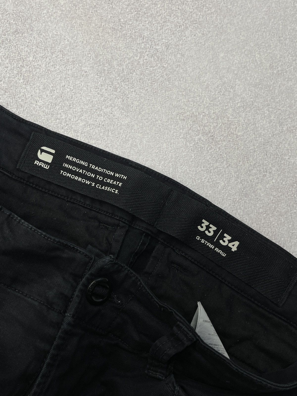 G-Star G Star Raw Roxic Cargo Pants Black Multipocket Y2K Size US 33 - 13 Thumbnail