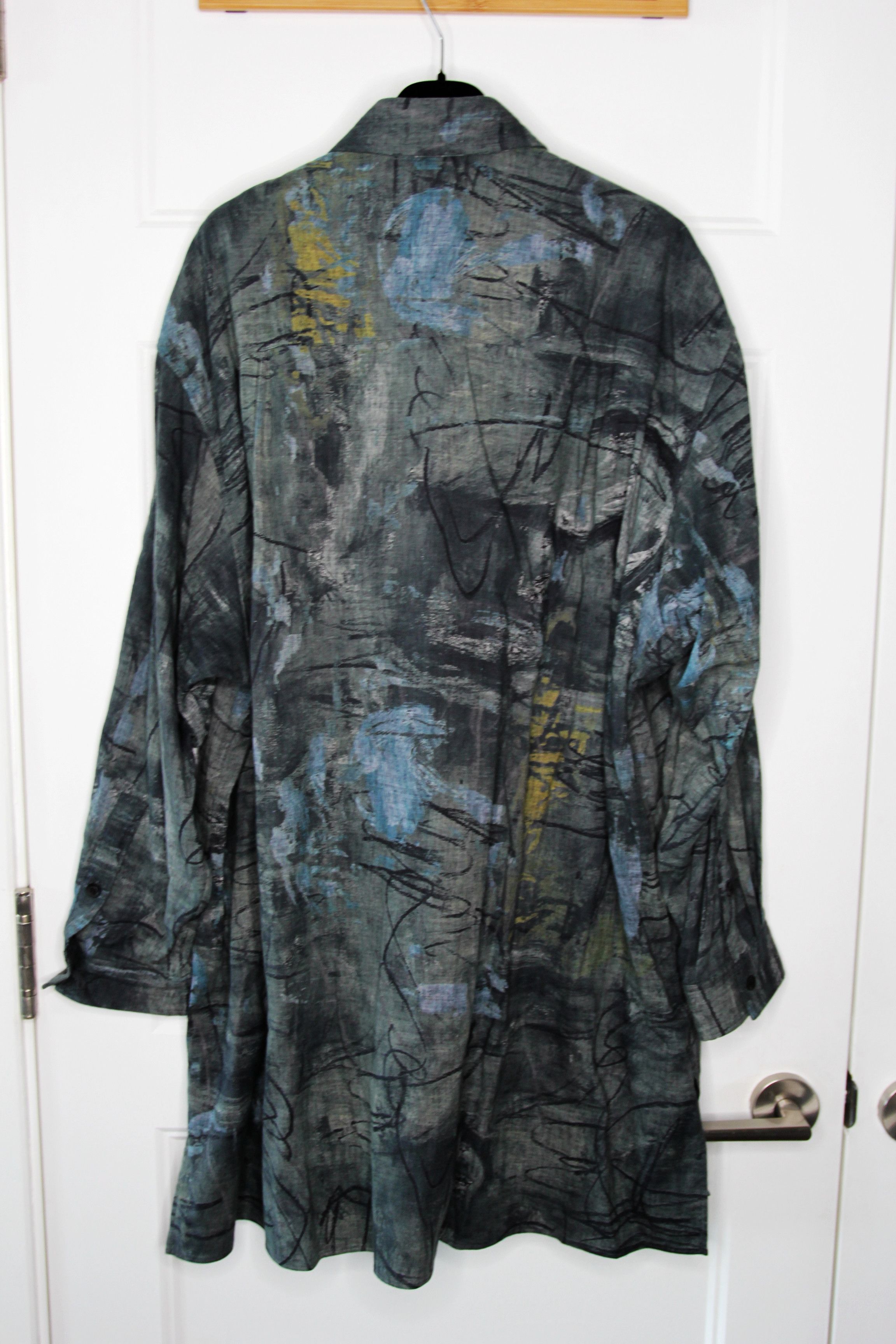 Yohji Yamamoto BNWT SS23 YOHJI YAMAMOTO POUR HOMME YYPH ASAKURA SHIRT 3 Size US L / EU 52-54 / 3 - 3 Thumbnail