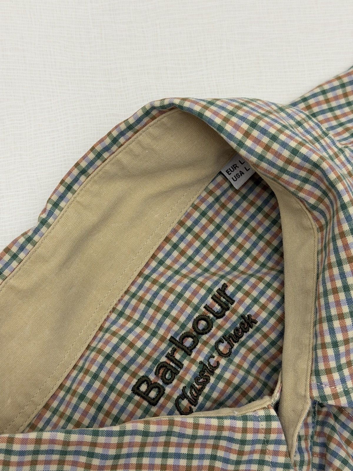 Barbour Barbour Classic Check Button Down Shirt Large Plaid L/S Size US L / EU 52-54 / 3 - 5 Thumbnail