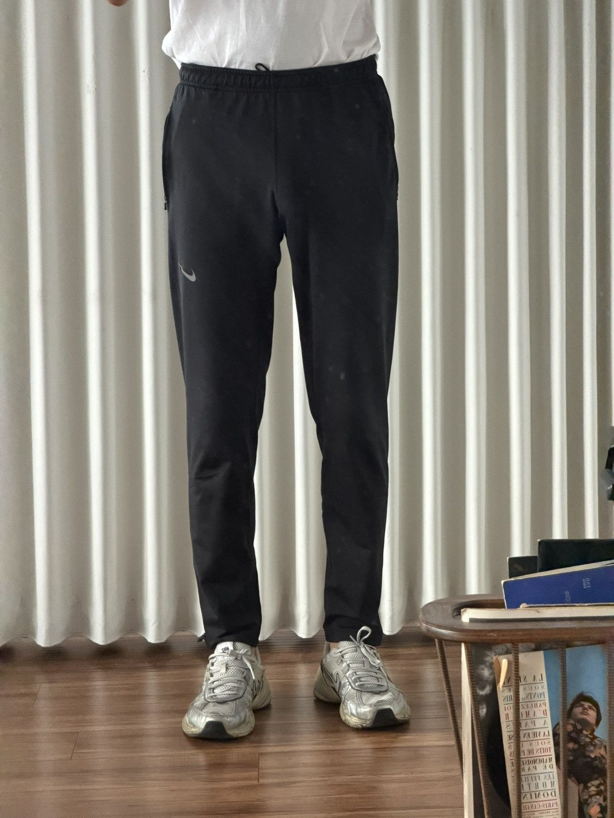 Nike Nike Dri-FIT Black Running Pants (Size S) Size US 30 / EU 46 - 1 Thumbnail