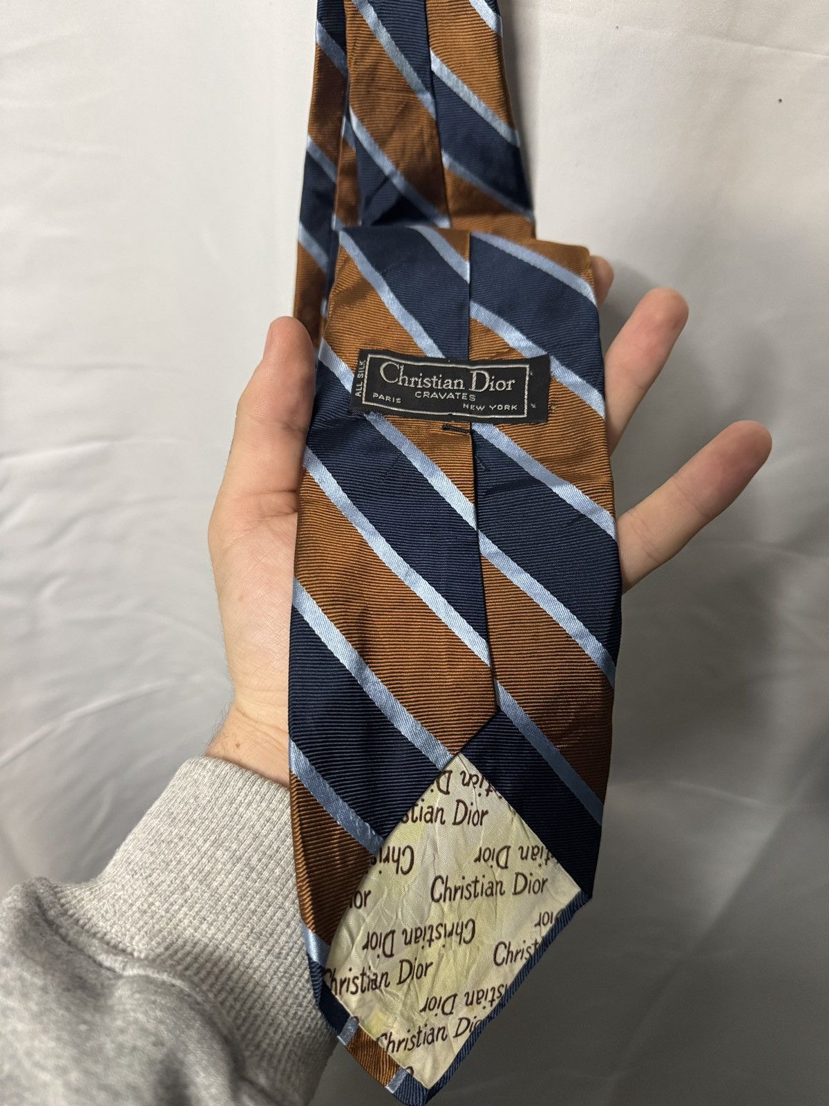 Dior Vintage Dior Tie Size ONE SIZE - 4 Thumbnail