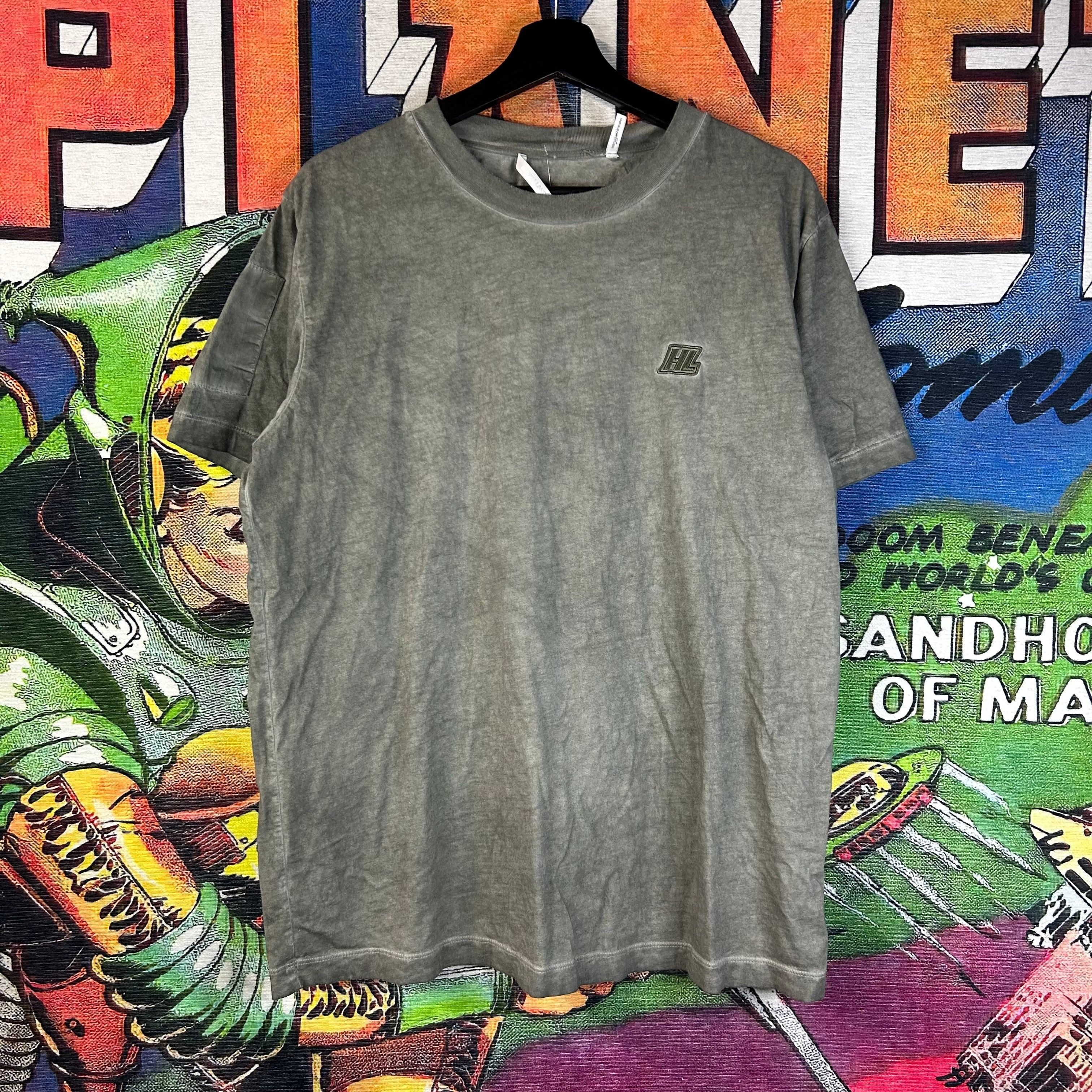 Helmut Lang Helmut Lang Military Delave Effect Tee Size Large Size US L / EU 52-54 / 3 - 1 Thumbnail