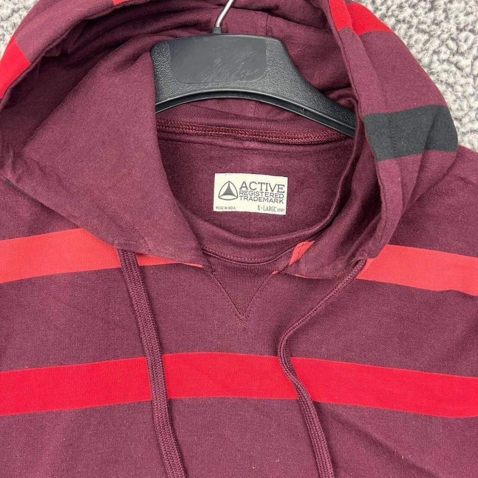 Active Ride Shop Active Ride Shop Hoodie Men Striped Pullover Long Sleeve XL Size US XL / EU 56 / 4 - 3 Thumbnail