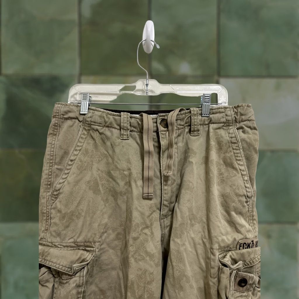 Ecko Unltd. VINTAGE Ecko Unltd. Cargo Shorts Mens 34 Brown Denim Cargo Pocket 90s Relaxed Mens Size US 34 / EU 50 - 1 Thumbnail