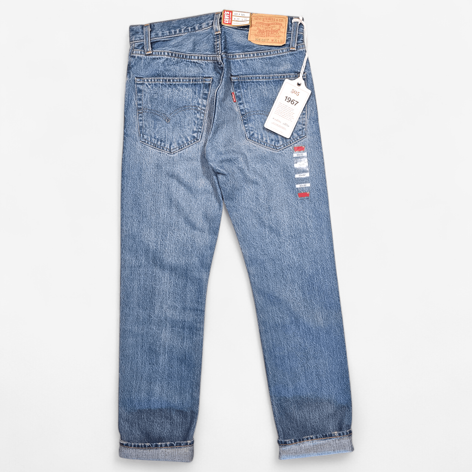 Levi's Vintage Clothing Levi's Vintage Clothing 1967 505 Japan Made Selvedge Big E Size US 30 / EU 46 - 5 Thumbnail