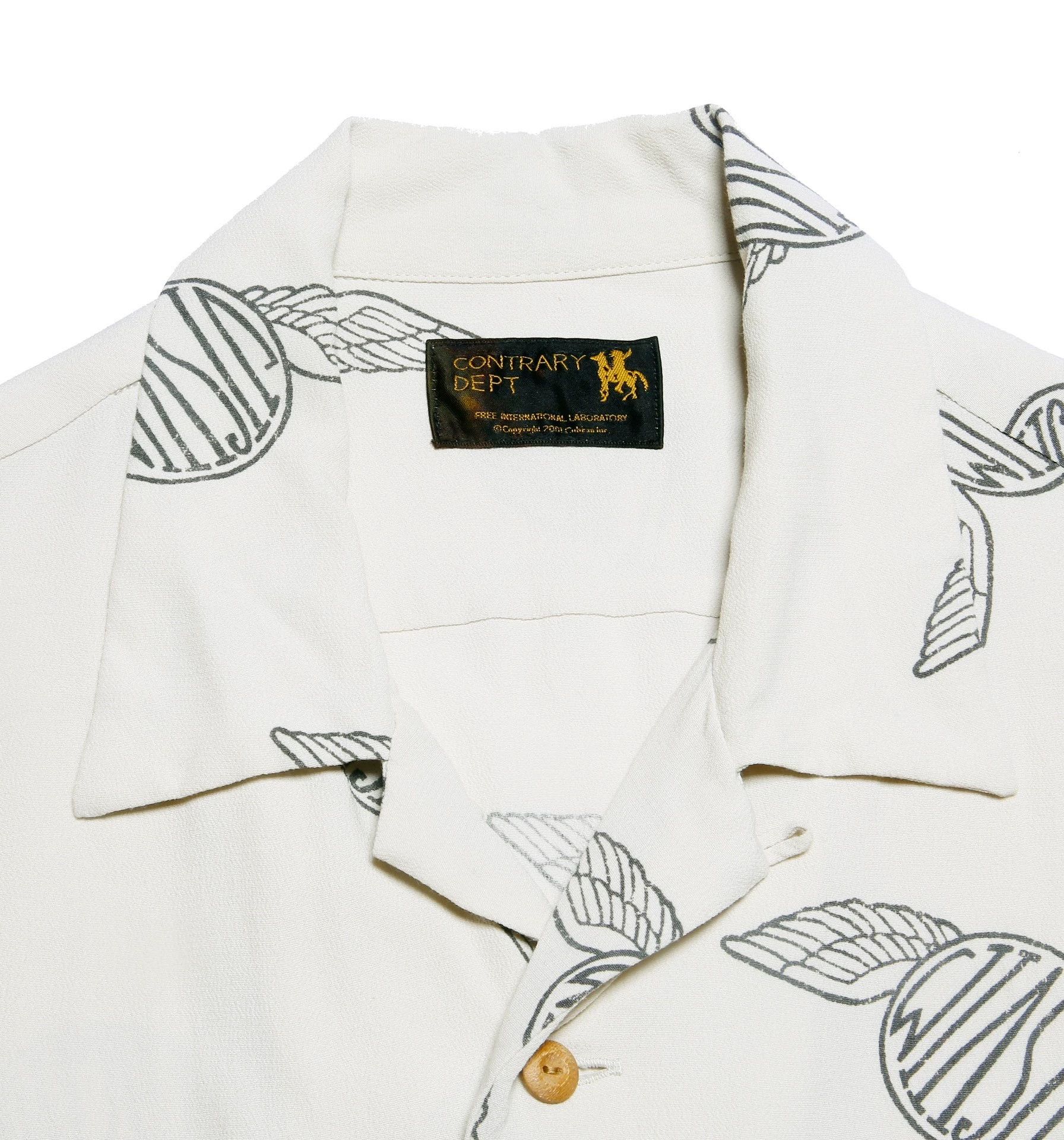 Visvim visvim 22aw Contrary Dept Wallis SS Ivory 1 Wing Size US S / EU 44-46 / 1 - 3 Thumbnail