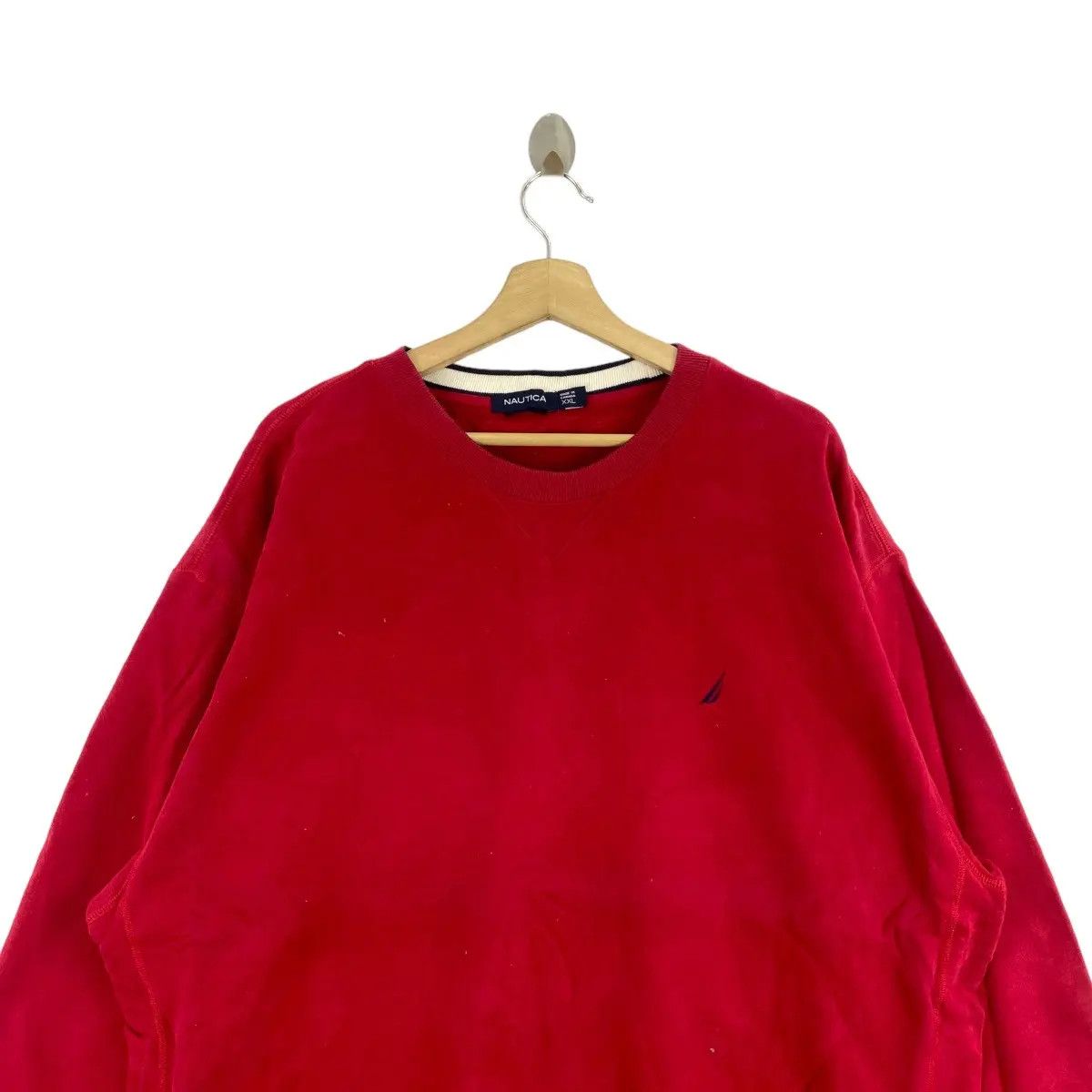 Nautica Vintage 90’ NAUTICA Sailing Gear Embroidered Sweatshirt Red Size US XXL / EU 58 / 5 - 3 Thumbnail
